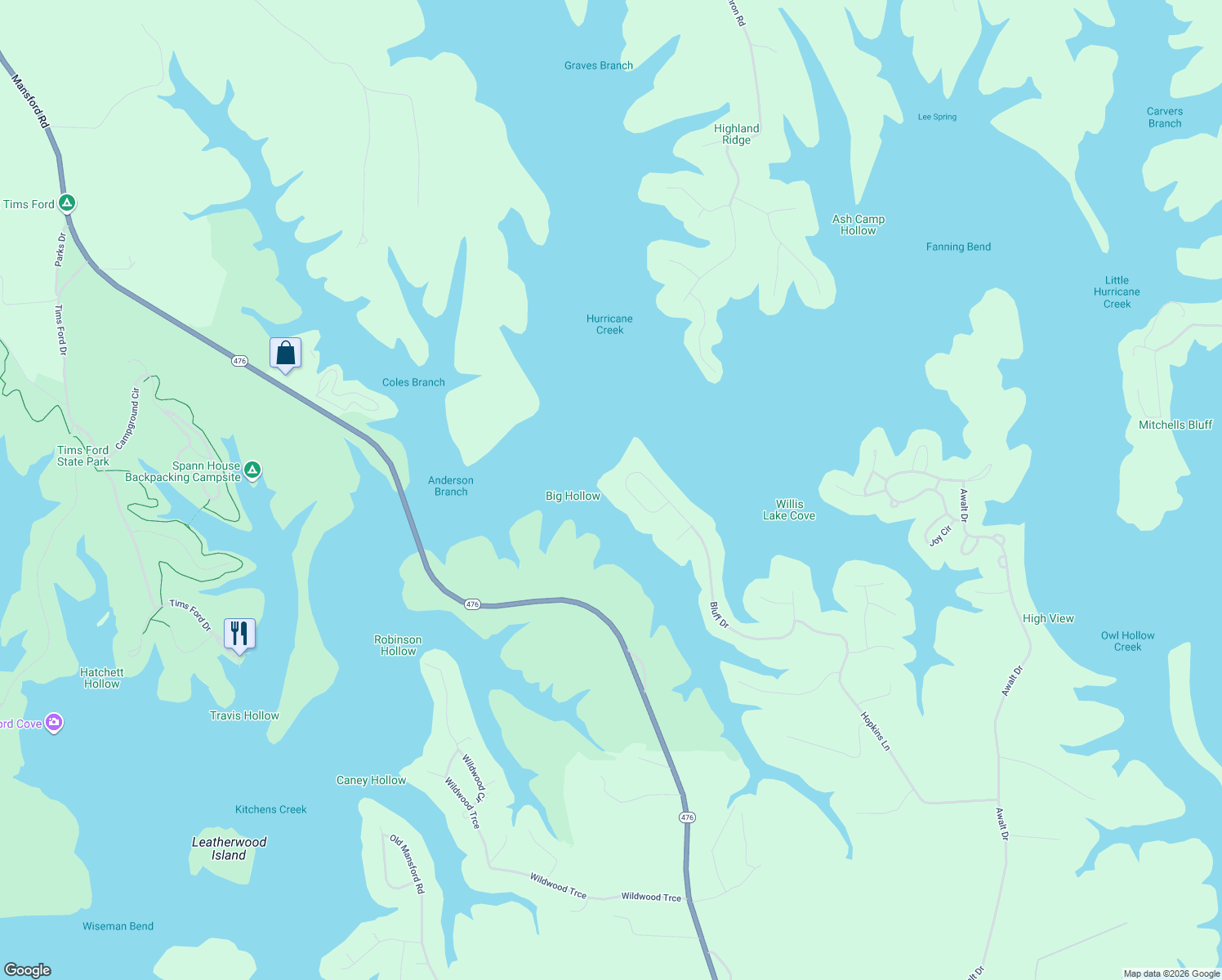 map of restaurants, bars, coffee shops, grocery stores, and more near 856 Bluff Dr in Winchester