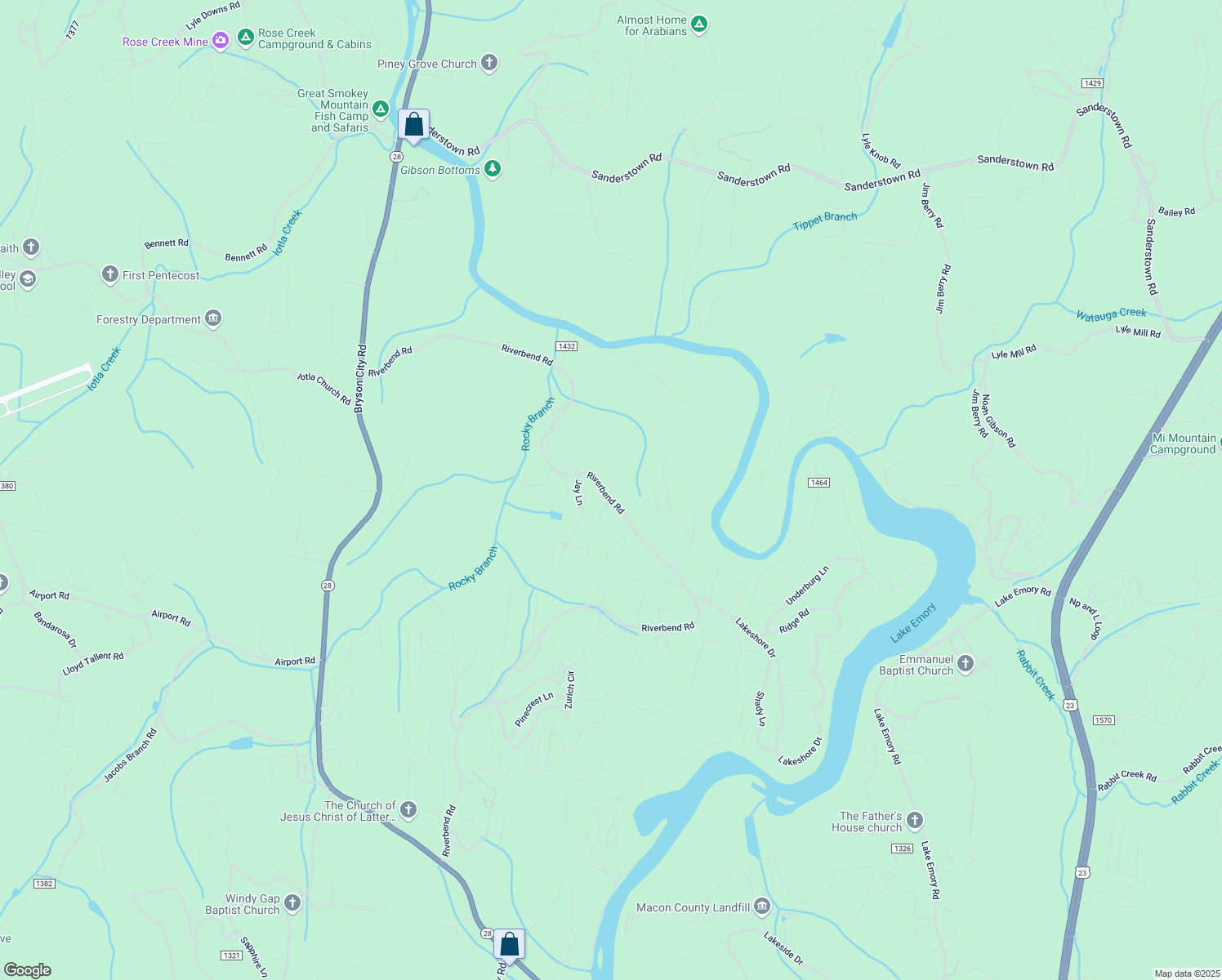 map of restaurants, bars, coffee shops, grocery stores, and more near 1807 Riverbend Road in Franklin