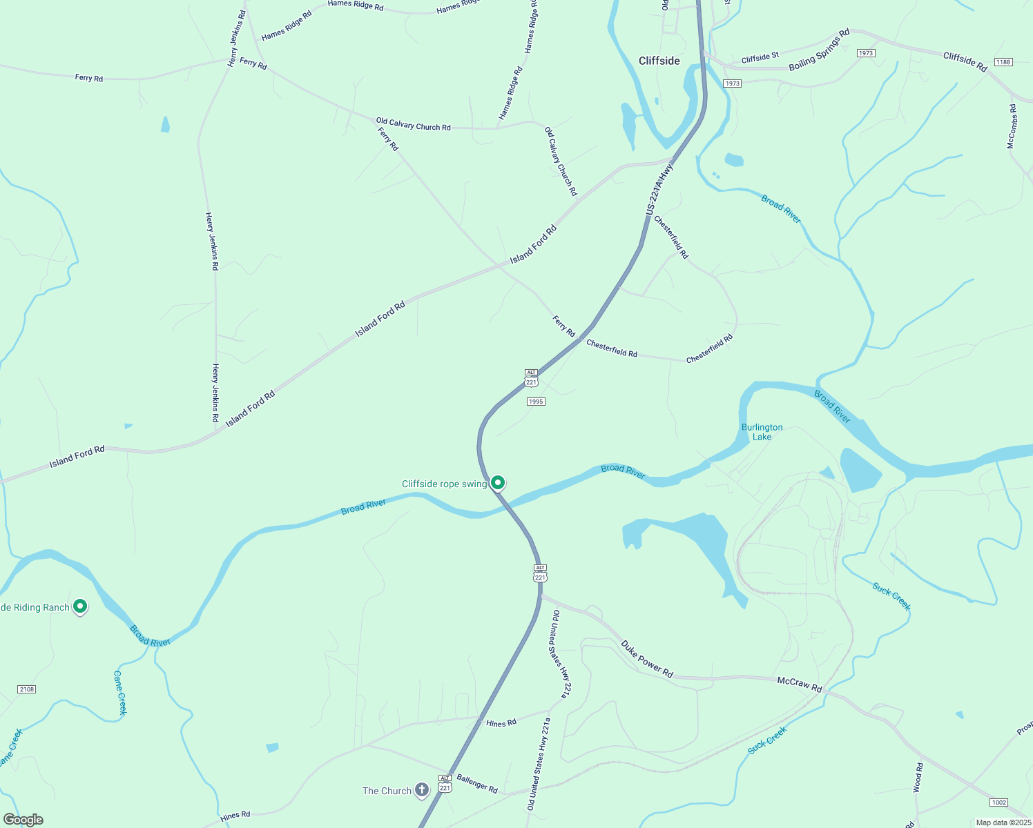 map of restaurants, bars, coffee shops, grocery stores, and more near 202 Cobb Road in Mooresboro