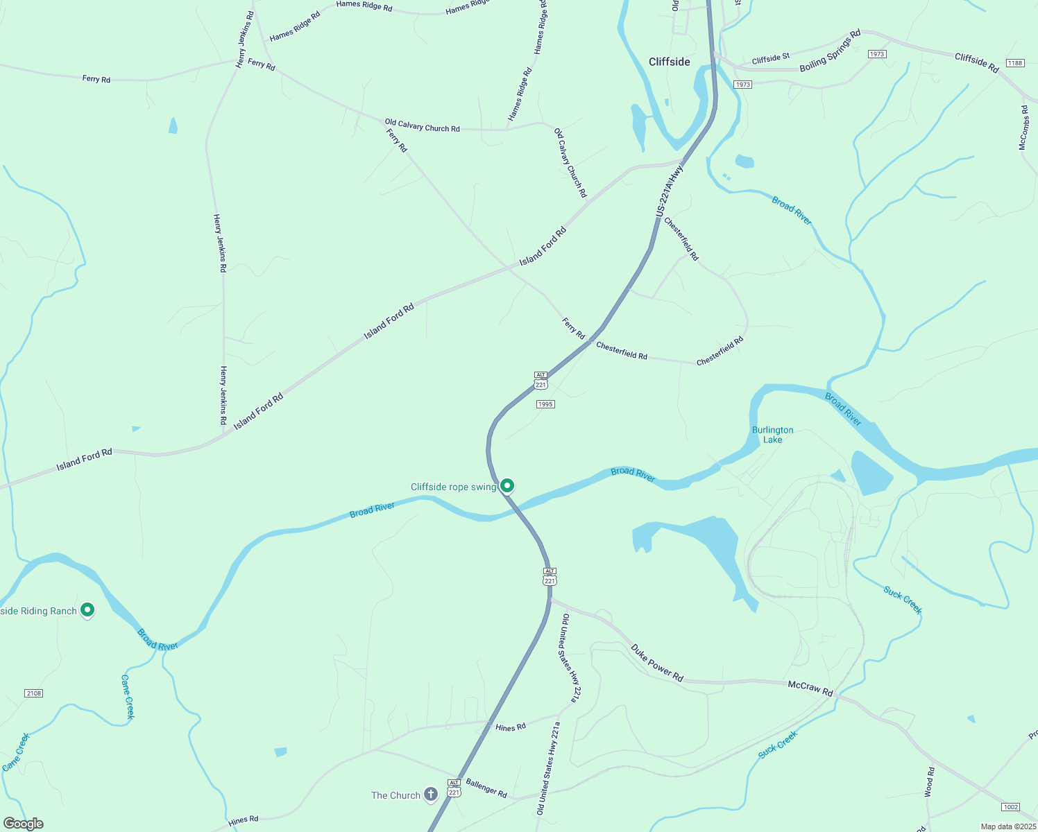 map of restaurants, bars, coffee shops, grocery stores, and more near 202 Cobb Road in Mooresboro