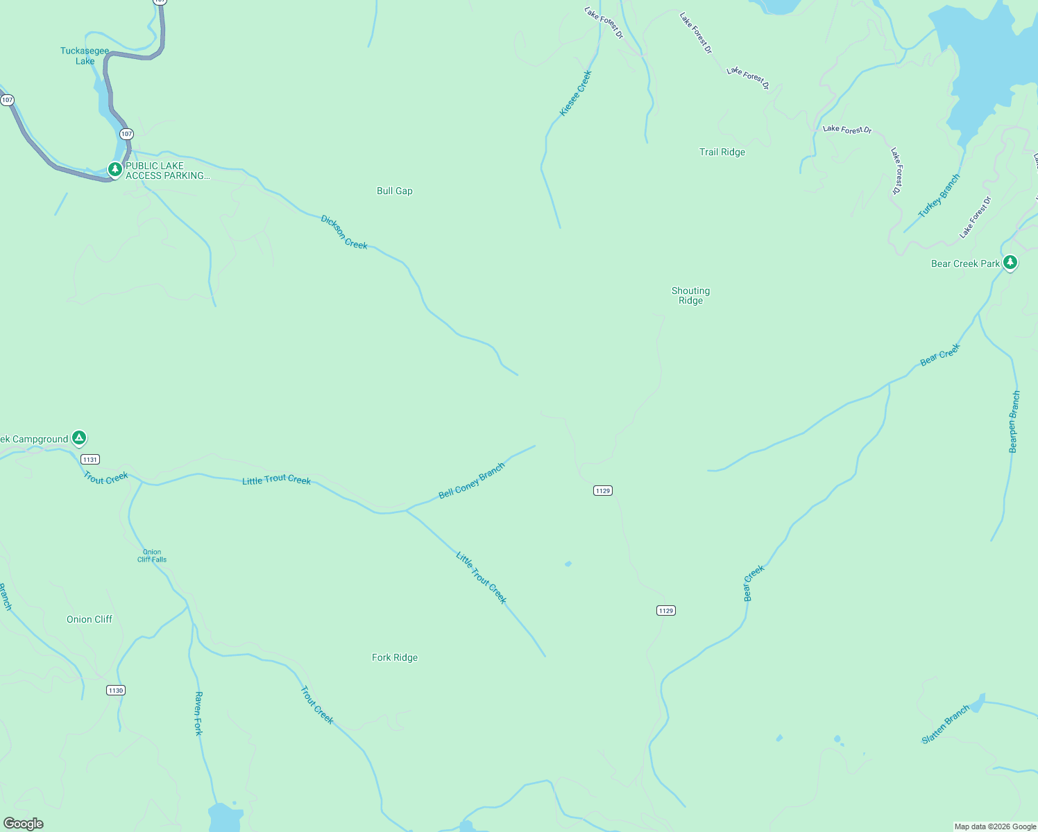 map of restaurants, bars, coffee shops, grocery stores, and more near 6681 Big Ridge Road in Glenville