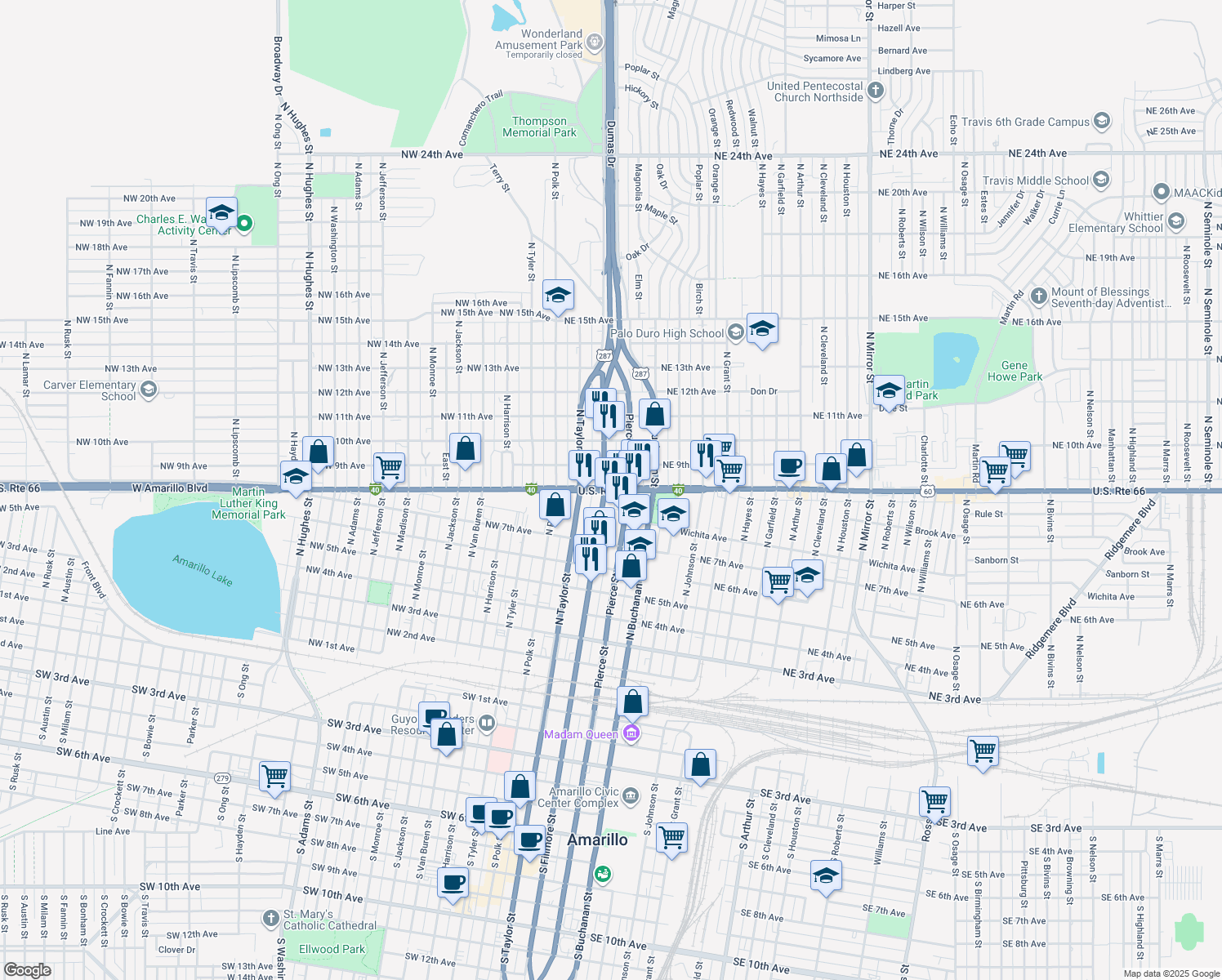 Amarillo TX - Walk Score