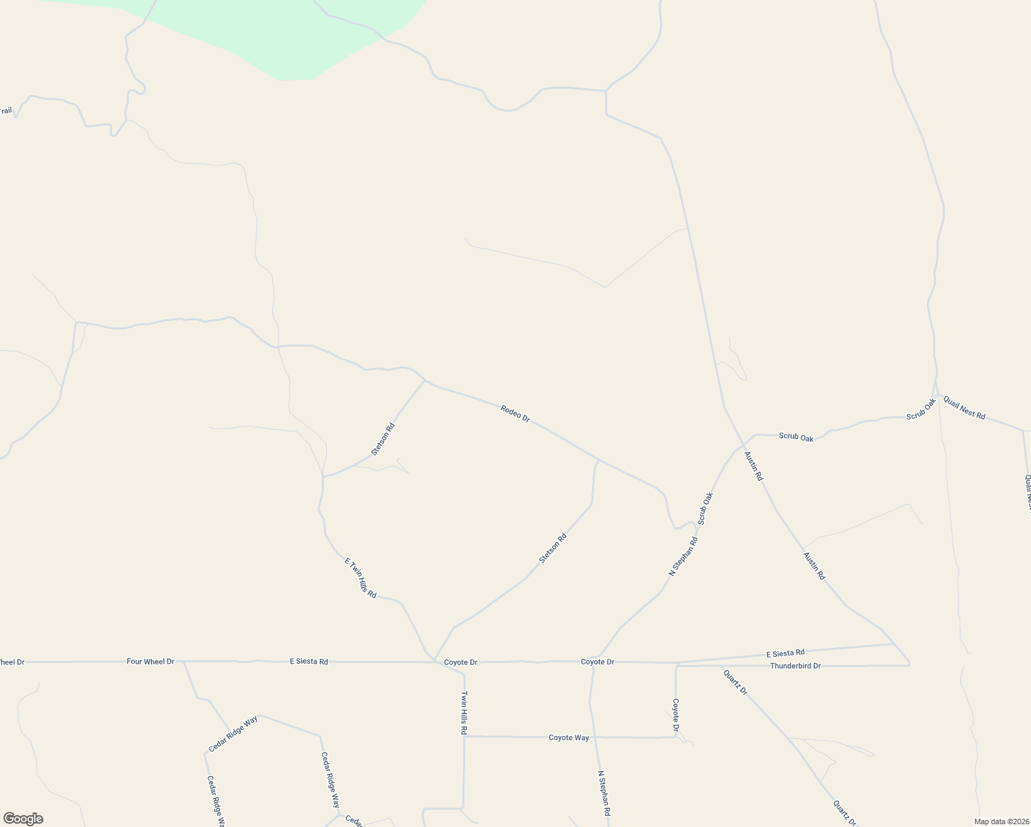 map of restaurants, bars, coffee shops, grocery stores, and more near Rodeo Drive in Mohave County