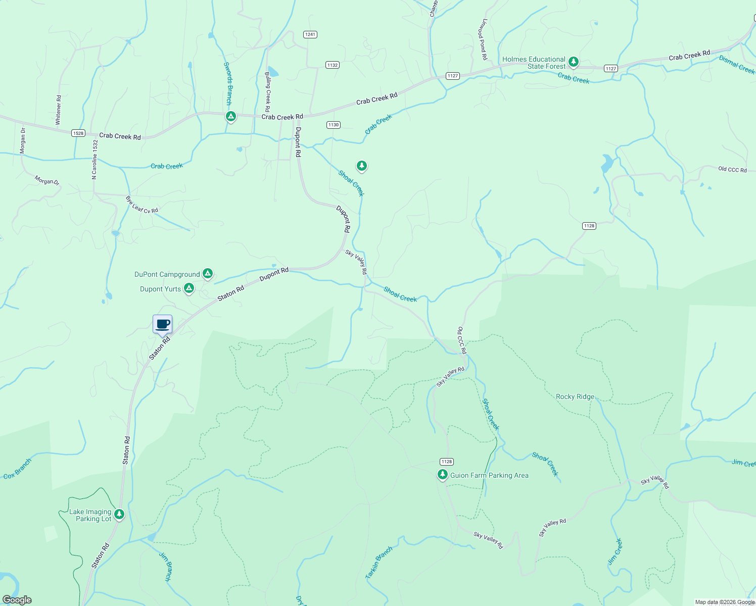 map of restaurants, bars, coffee shops, grocery stores, and more near 31 Hickory Mountain Lane in Hendersonville