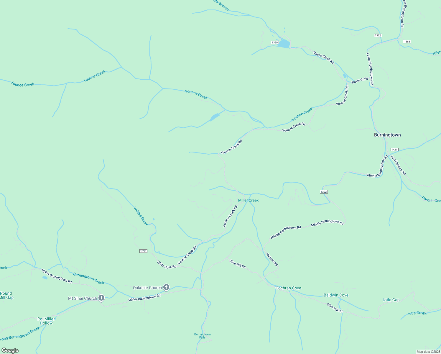 map of restaurants, bars, coffee shops, grocery stores, and more near 82 N Sugar Creek Rd in Franklin