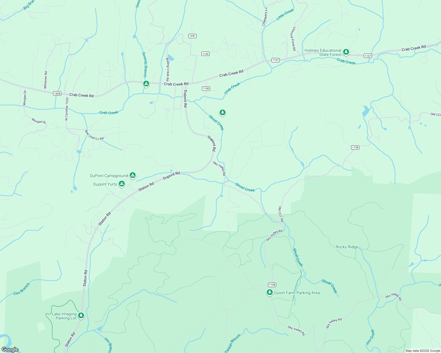 map of restaurants, bars, coffee shops, grocery stores, and more near 31 Hickory Mountain Lane in Hendersonville