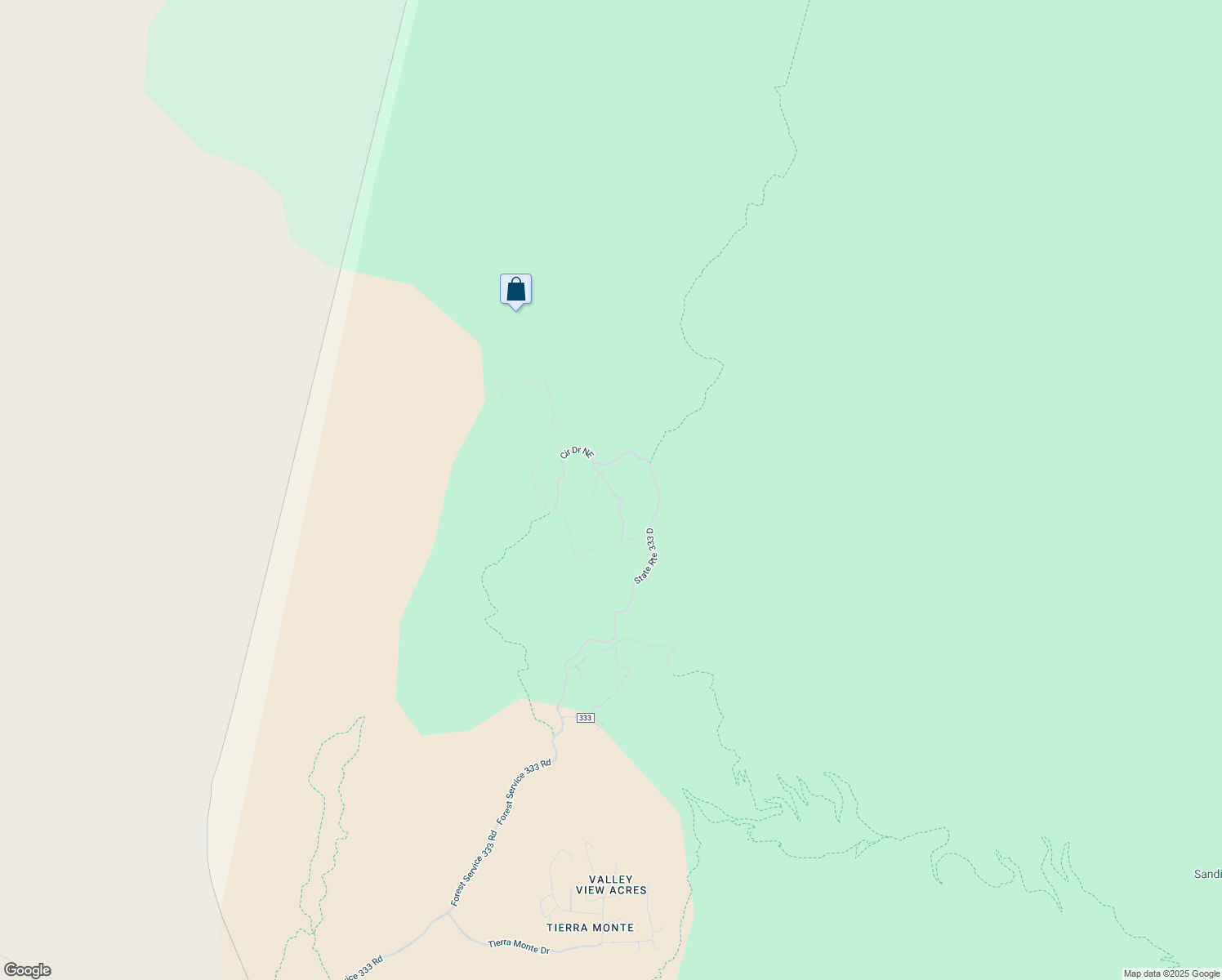 map of restaurants, bars, coffee shops, grocery stores, and more near Circle Drive Northeast in Sandoval County