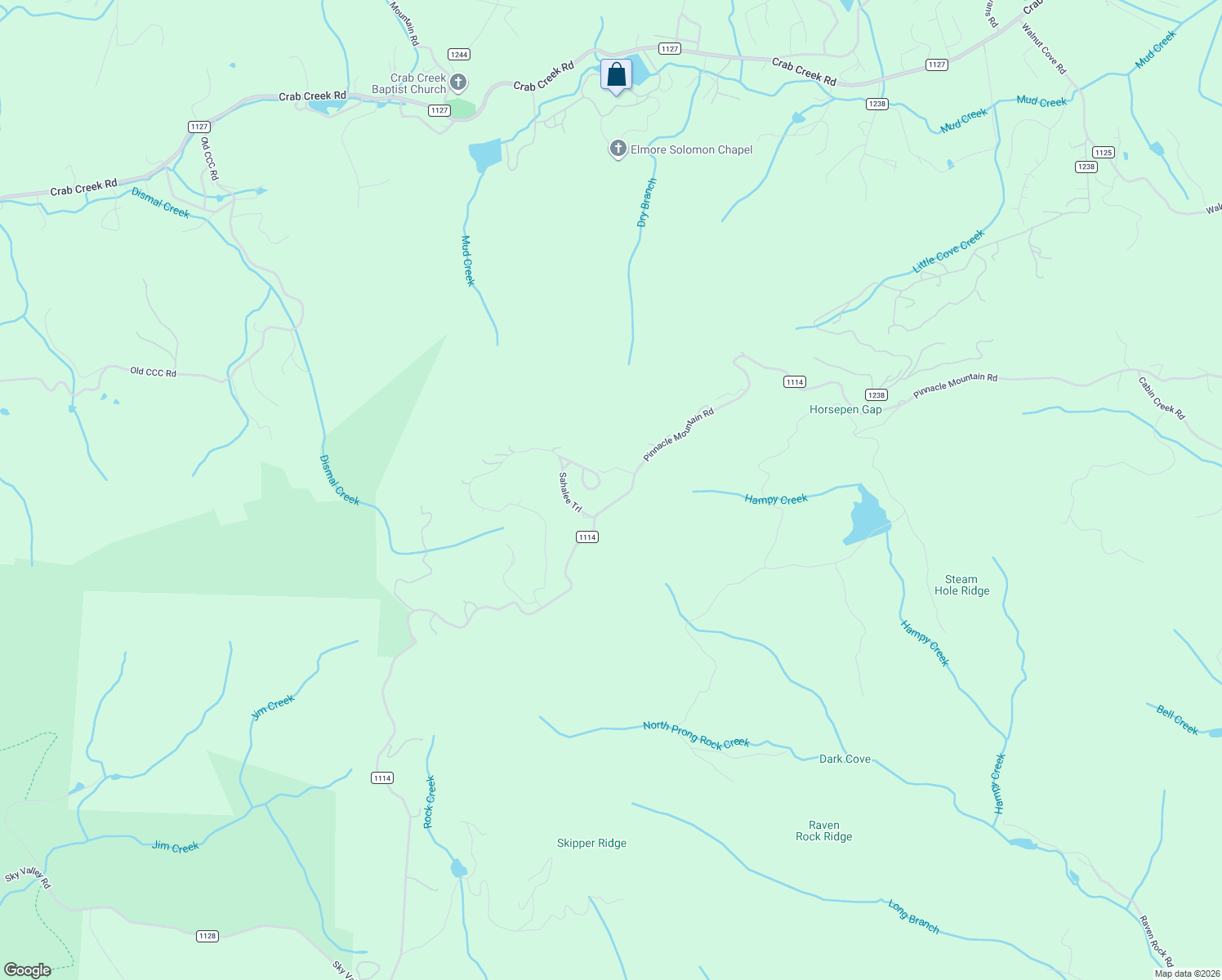 map of restaurants, bars, coffee shops, grocery stores, and more near 153 Star Gazer Way in Hendersonville