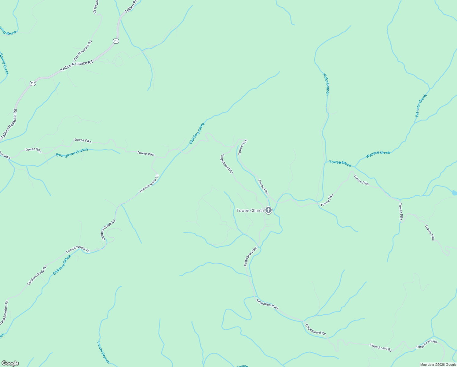 map of restaurants, bars, coffee shops, grocery stores, and more near 192 Fingerboard Road in Reliance