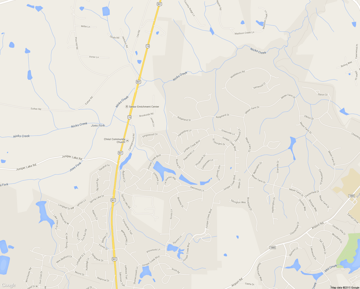 map of restaurants, bars, coffee shops, grocery stores, and more near 5 Glen Eagles Lane in Pinehurst