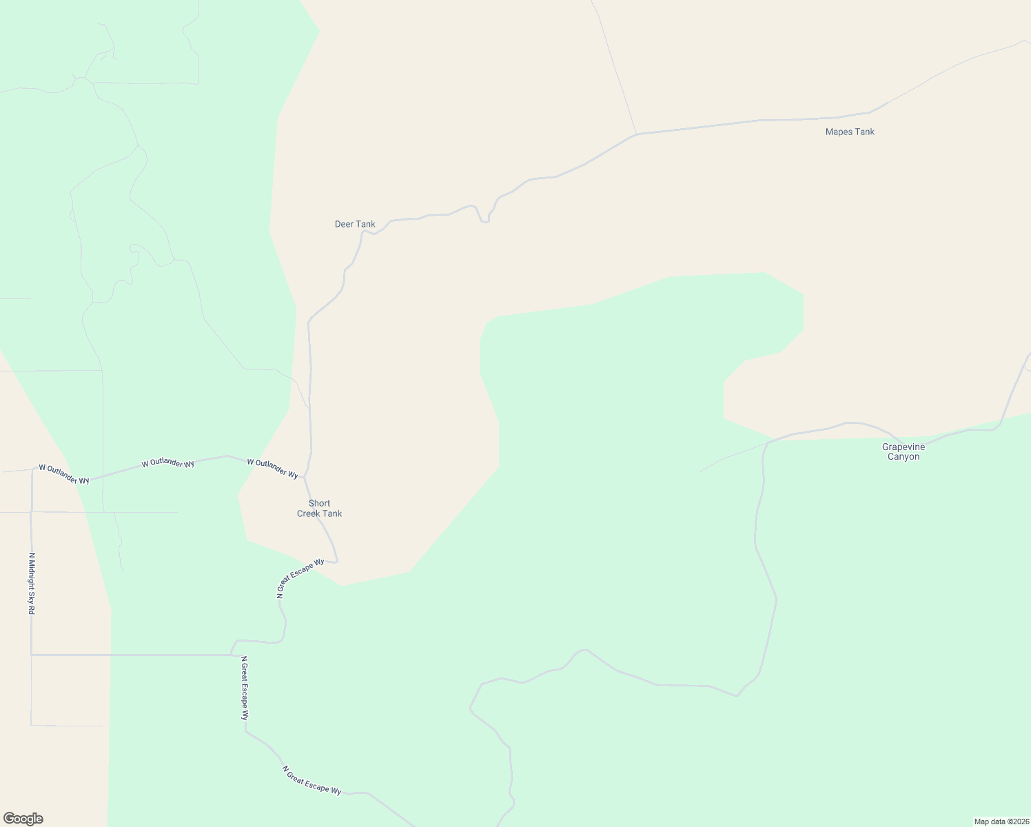 map of restaurants, bars, coffee shops, grocery stores, and more near North High Sierra Road in Seligman