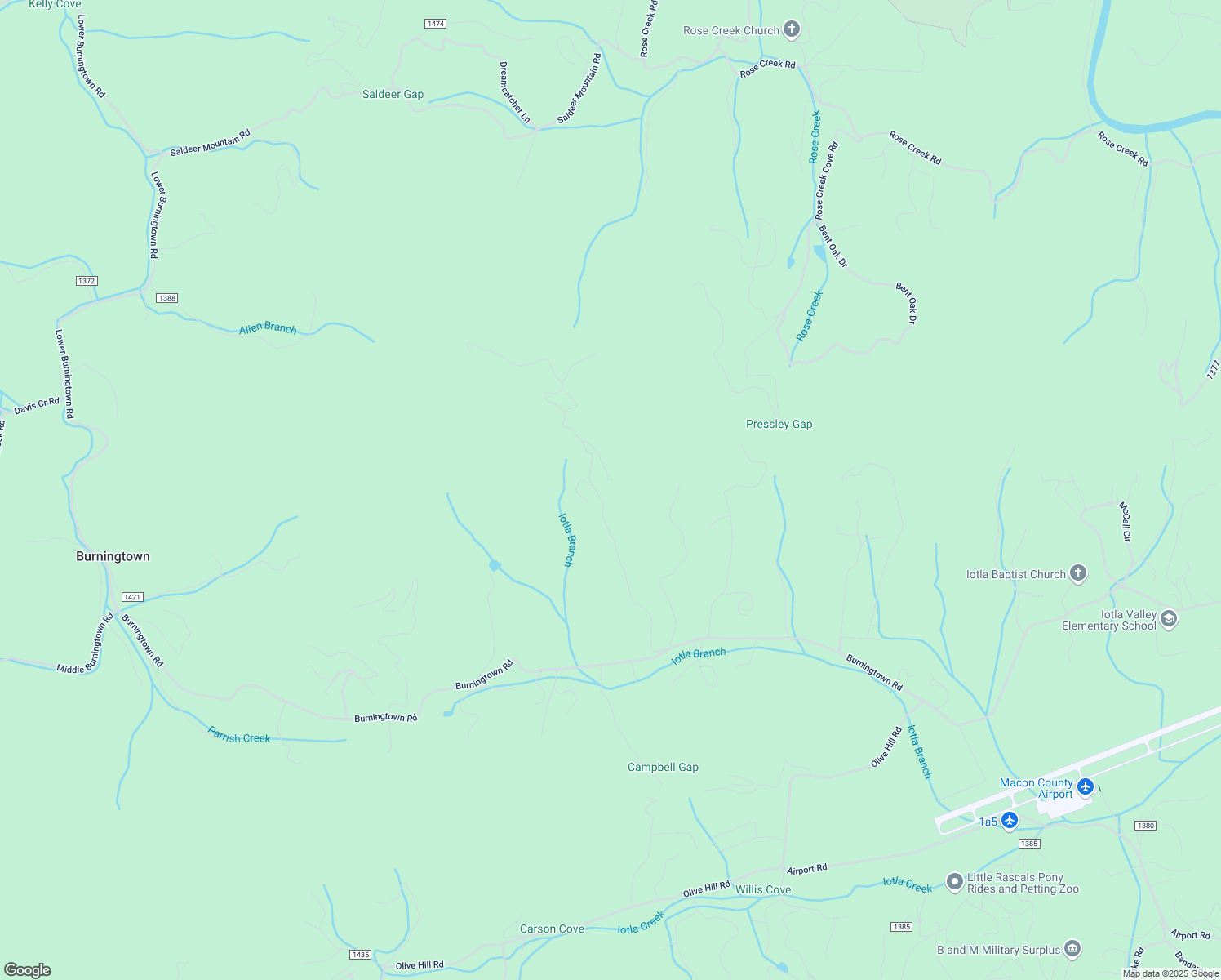 map of restaurants, bars, coffee shops, grocery stores, and more near 136 Spike Horn Trail in Franklin