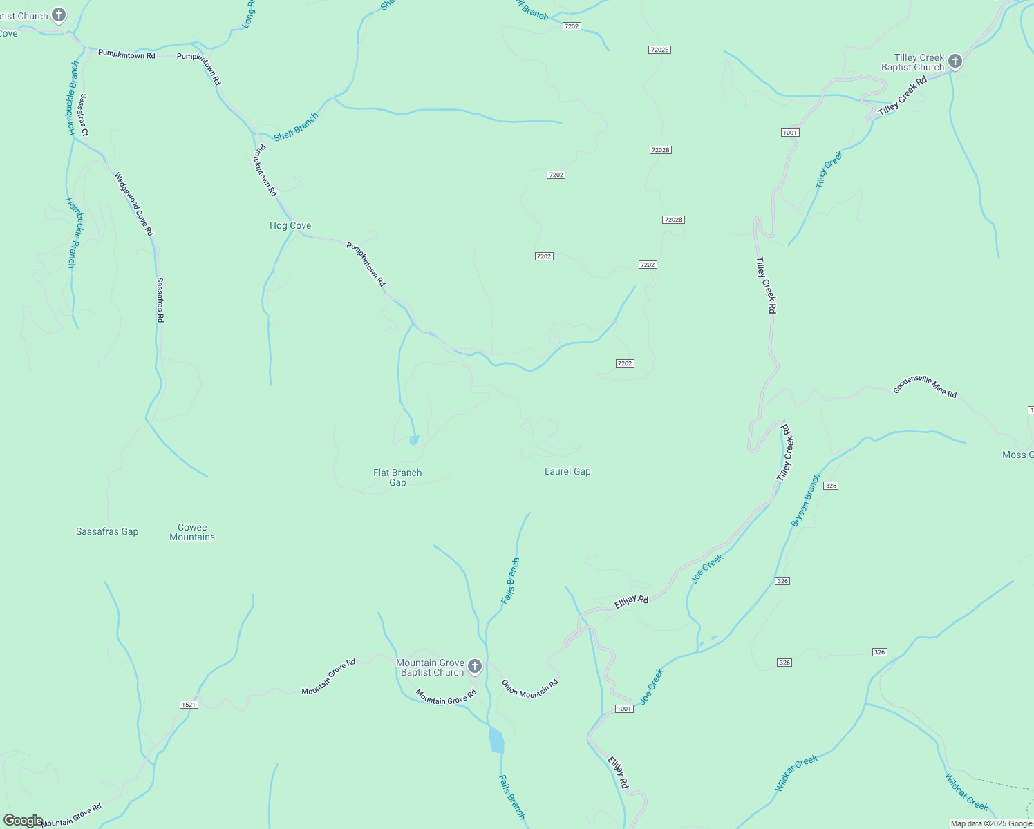 map of restaurants, bars, coffee shops, grocery stores, and more near 2-98 Greenslade Drive in Sylva