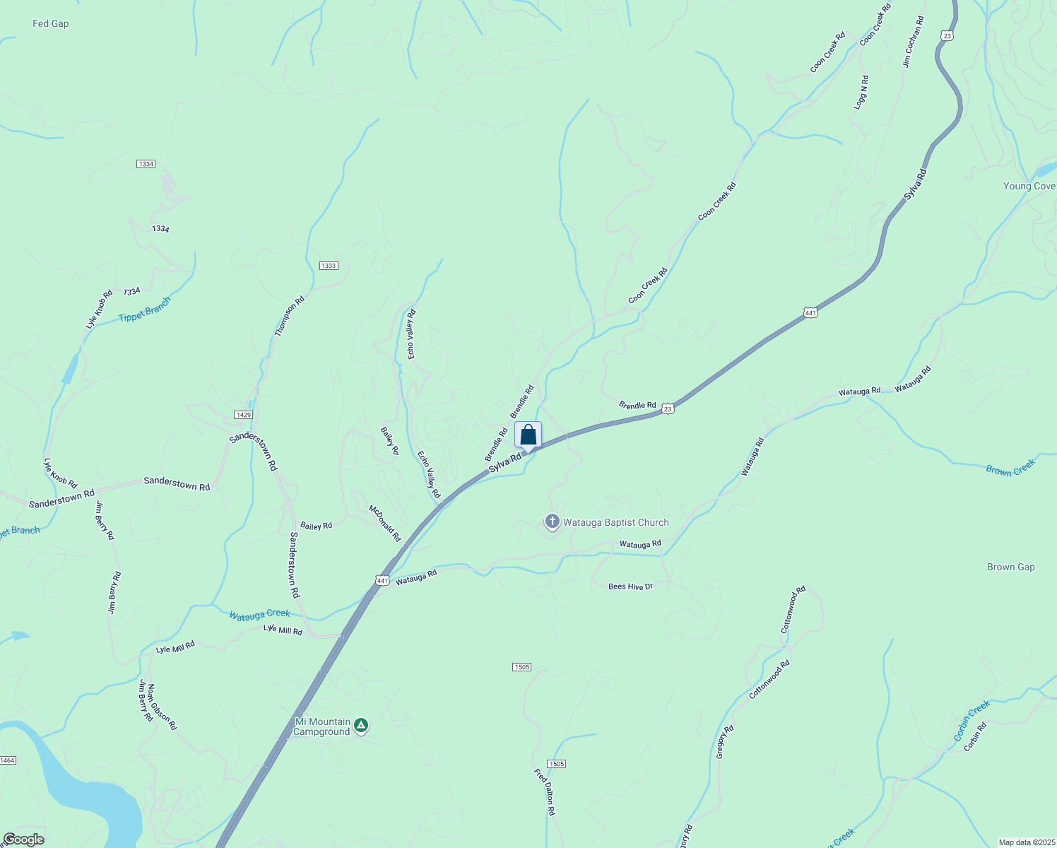 map of restaurants, bars, coffee shops, grocery stores, and more near 64 Brendle Lane in Franklin