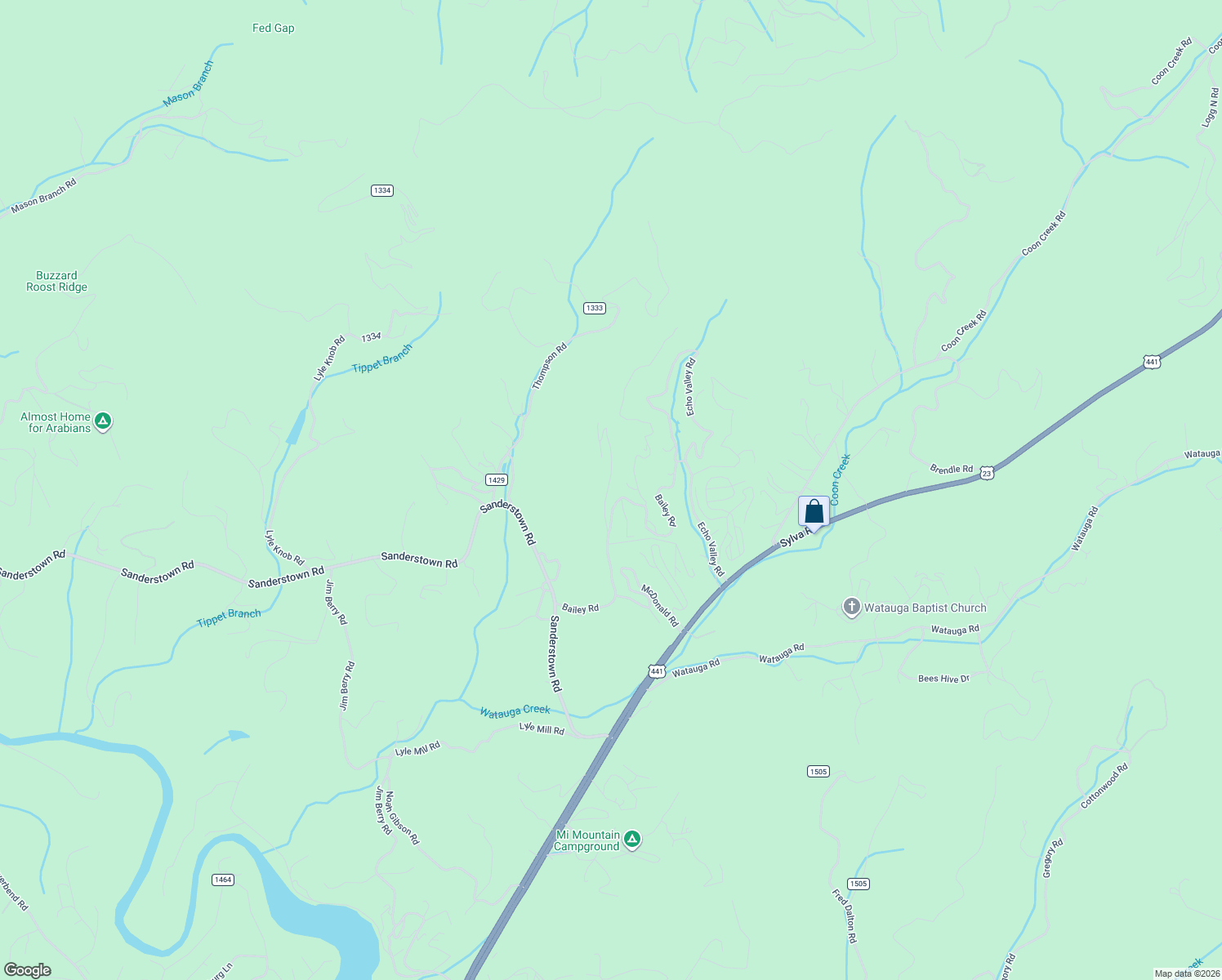 map of restaurants, bars, coffee shops, grocery stores, and more near 137 Bailey Hills Road in Franklin