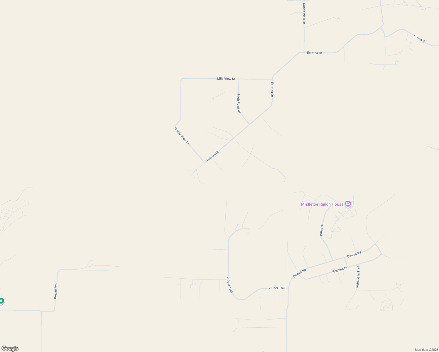 map of restaurants, bars, coffee shops, grocery stores, and more near 2601 Big Sky Drive in Amarillo