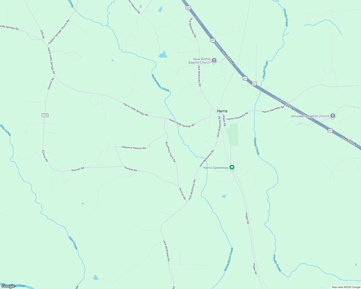 map of restaurants, bars, coffee shops, grocery stores, and more near 339 Rosemont Farm Road in Rutherfordton