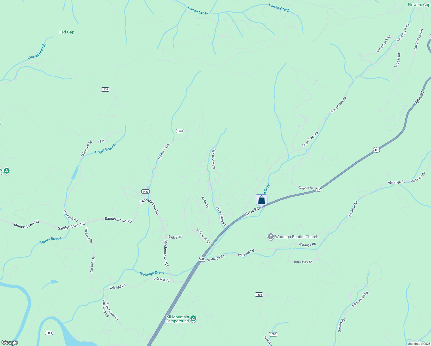 map of restaurants, bars, coffee shops, grocery stores, and more near 390 Echo Valley Road in Franklin