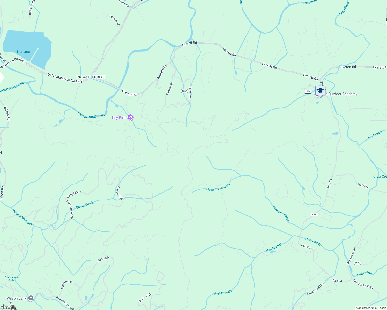 map of restaurants, bars, coffee shops, grocery stores, and more near 2069 Reserve Road in Transylvania County