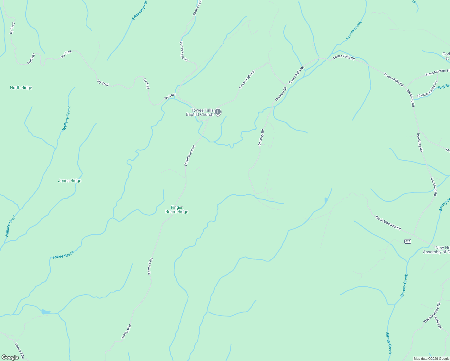 map of restaurants, bars, coffee shops, grocery stores, and more near 253 Fingerboard Road in Tellico Plains