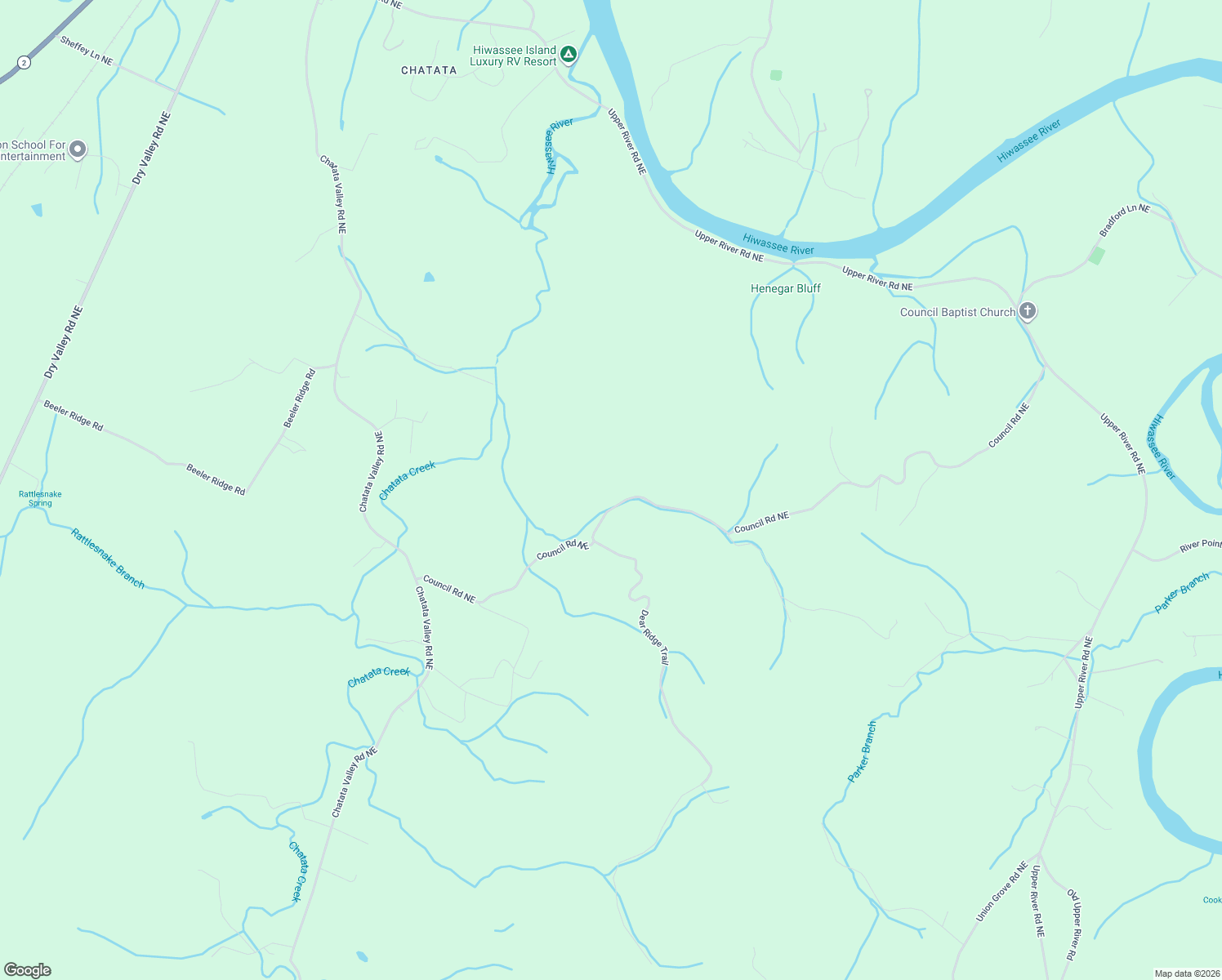 map of restaurants, bars, coffee shops, grocery stores, and more near 496 Council Road Northeast in Charleston