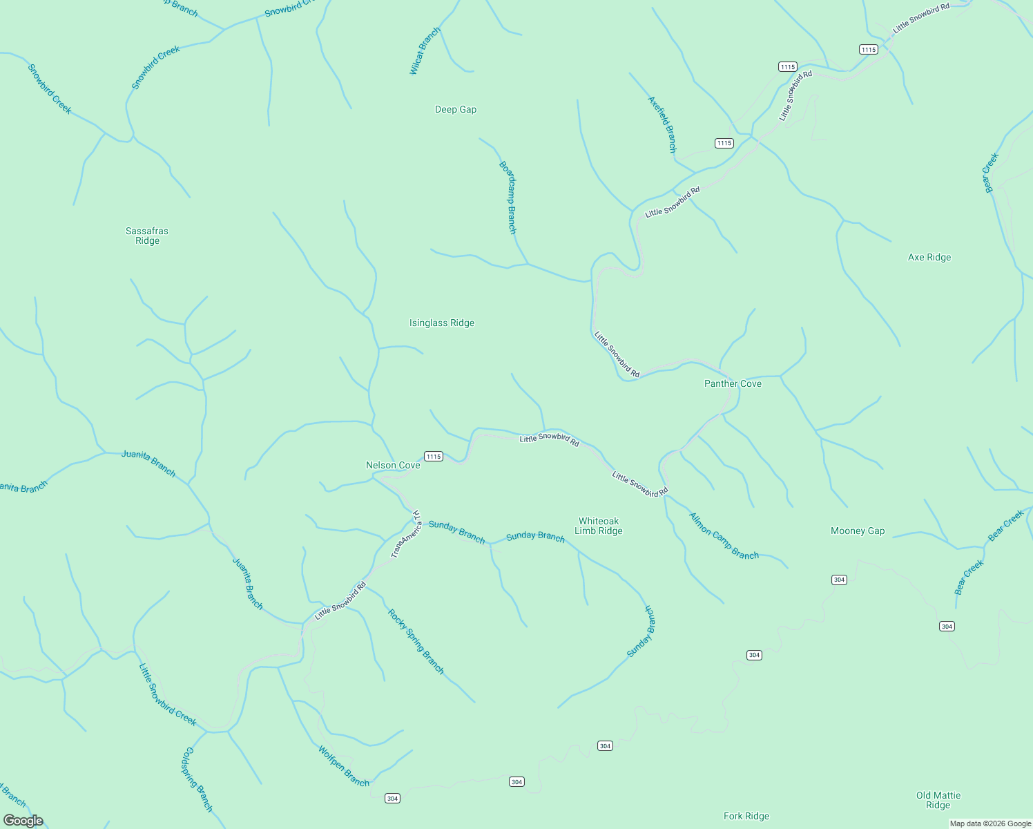map of restaurants, bars, coffee shops, grocery stores, and more near 7810 Little Snowbird Road in Robbinsville
