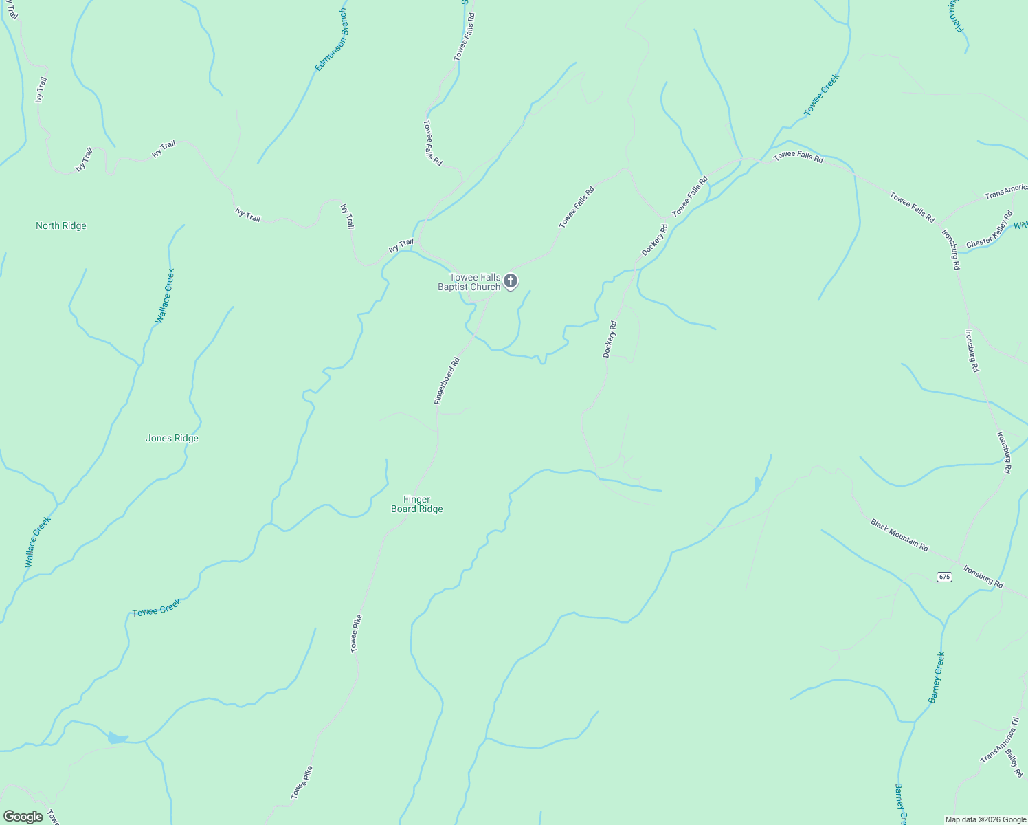 map of restaurants, bars, coffee shops, grocery stores, and more near 265 Fingerboard Road in Tellico Plains