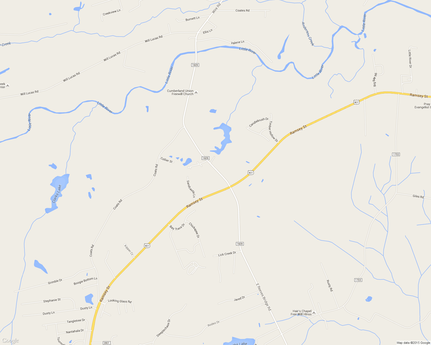 map of restaurants, bars, coffee shops, grocery stores, and more near 9779 West Reeves Bridge Road in Linden