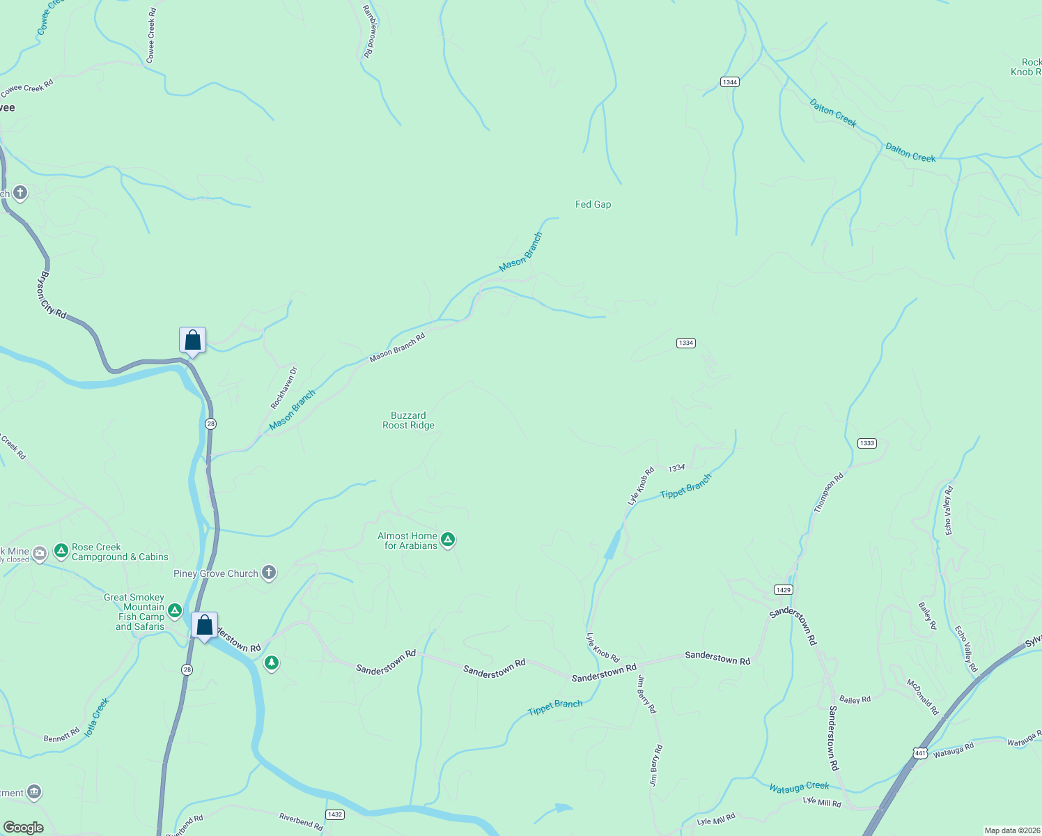 map of restaurants, bars, coffee shops, grocery stores, and more near 1911 Piney Grove Road in Franklin