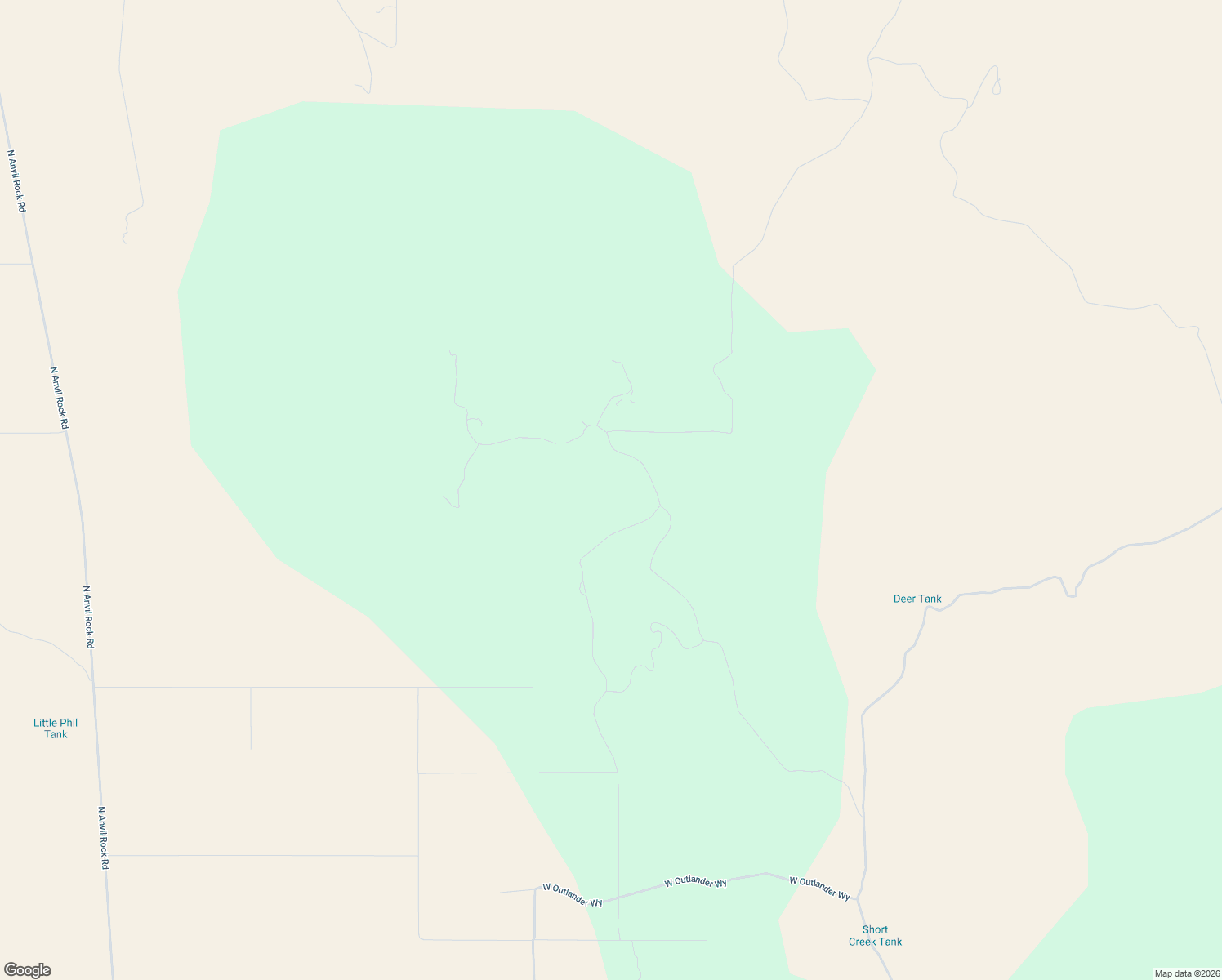 map of restaurants, bars, coffee shops, grocery stores, and more near 48000 North High Sierra Road in Seligman