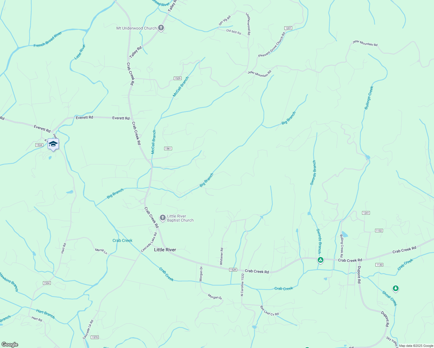 map of restaurants, bars, coffee shops, grocery stores, and more near in Penrose