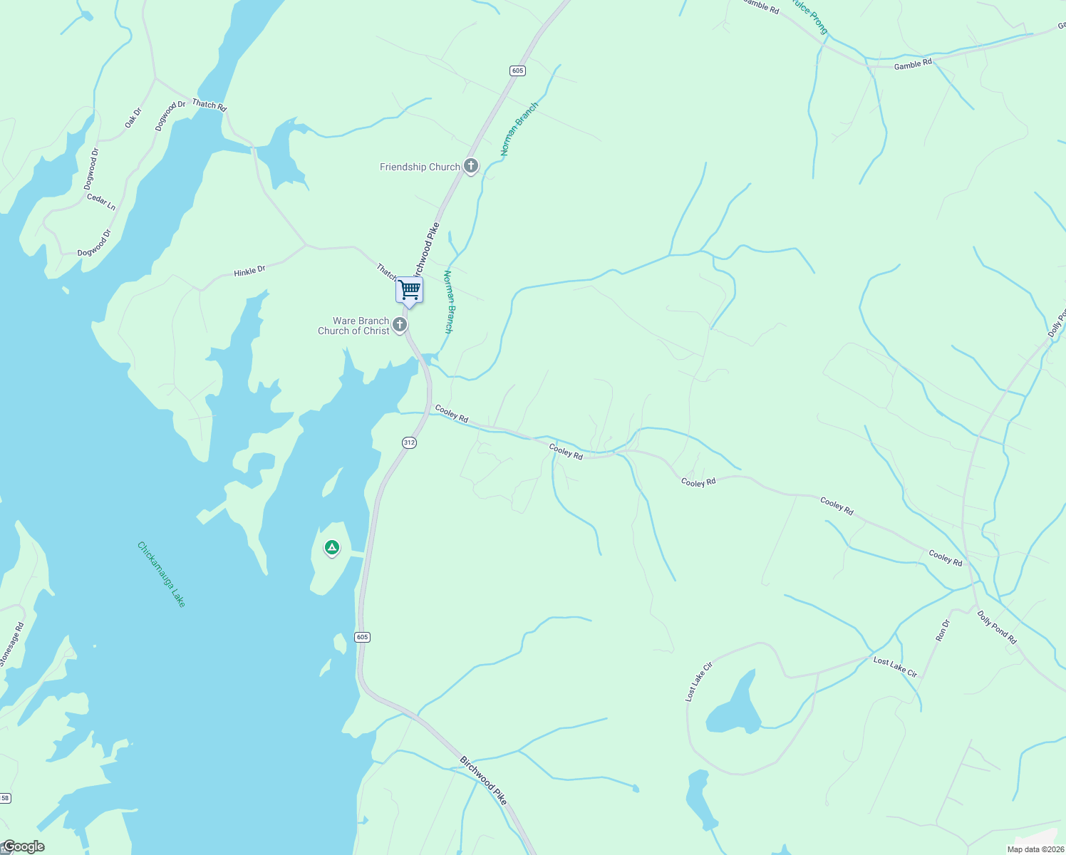map of restaurants, bars, coffee shops, grocery stores, and more near 6331 Cooley Road in Harrison