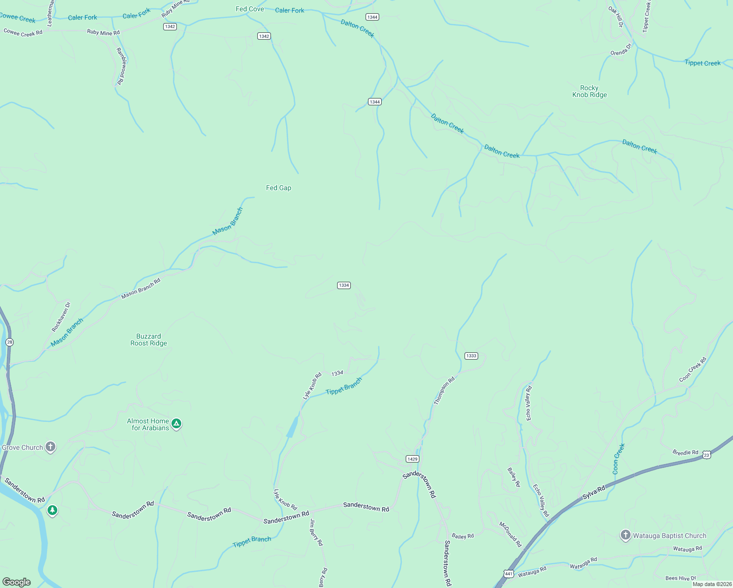 map of restaurants, bars, coffee shops, grocery stores, and more near 2435 Lyle Knob Road in Franklin