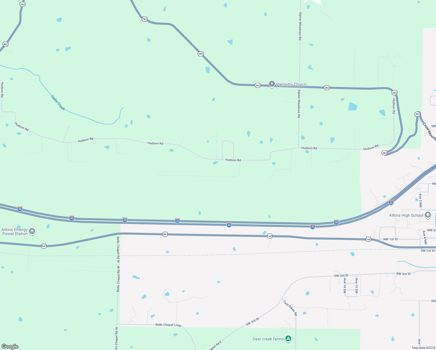 map of restaurants, bars, coffee shops, grocery stores, and more near 2260 Hudson Road in Pottsville