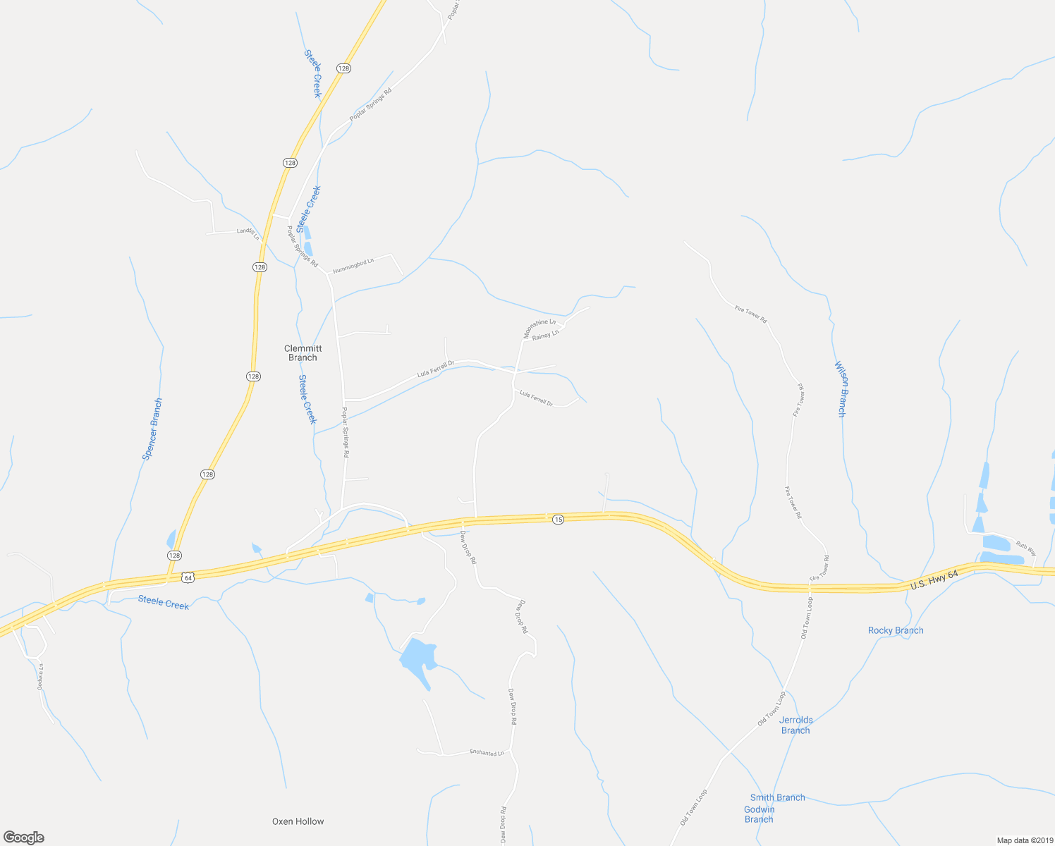 map of restaurants, bars, coffee shops, grocery stores, and more near 805 Lula Ferrell Drive in Savannah