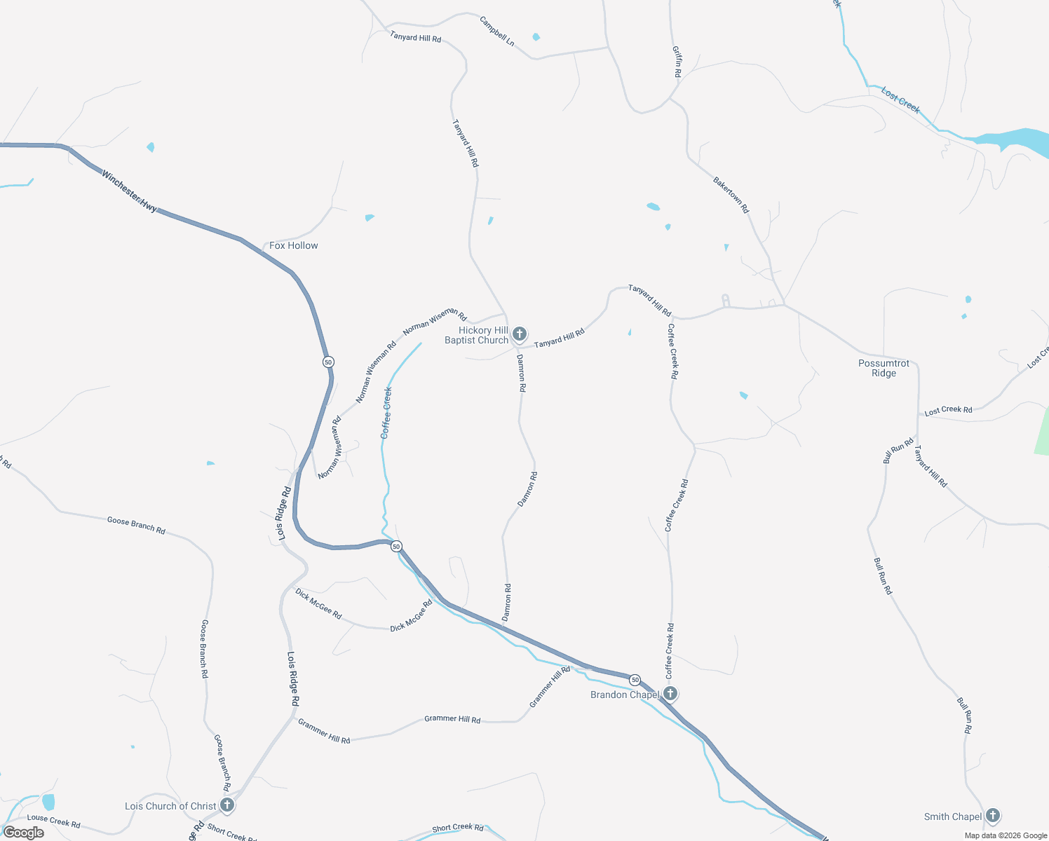 map of restaurants, bars, coffee shops, grocery stores, and more near 784 Damron Road in Lynchburg