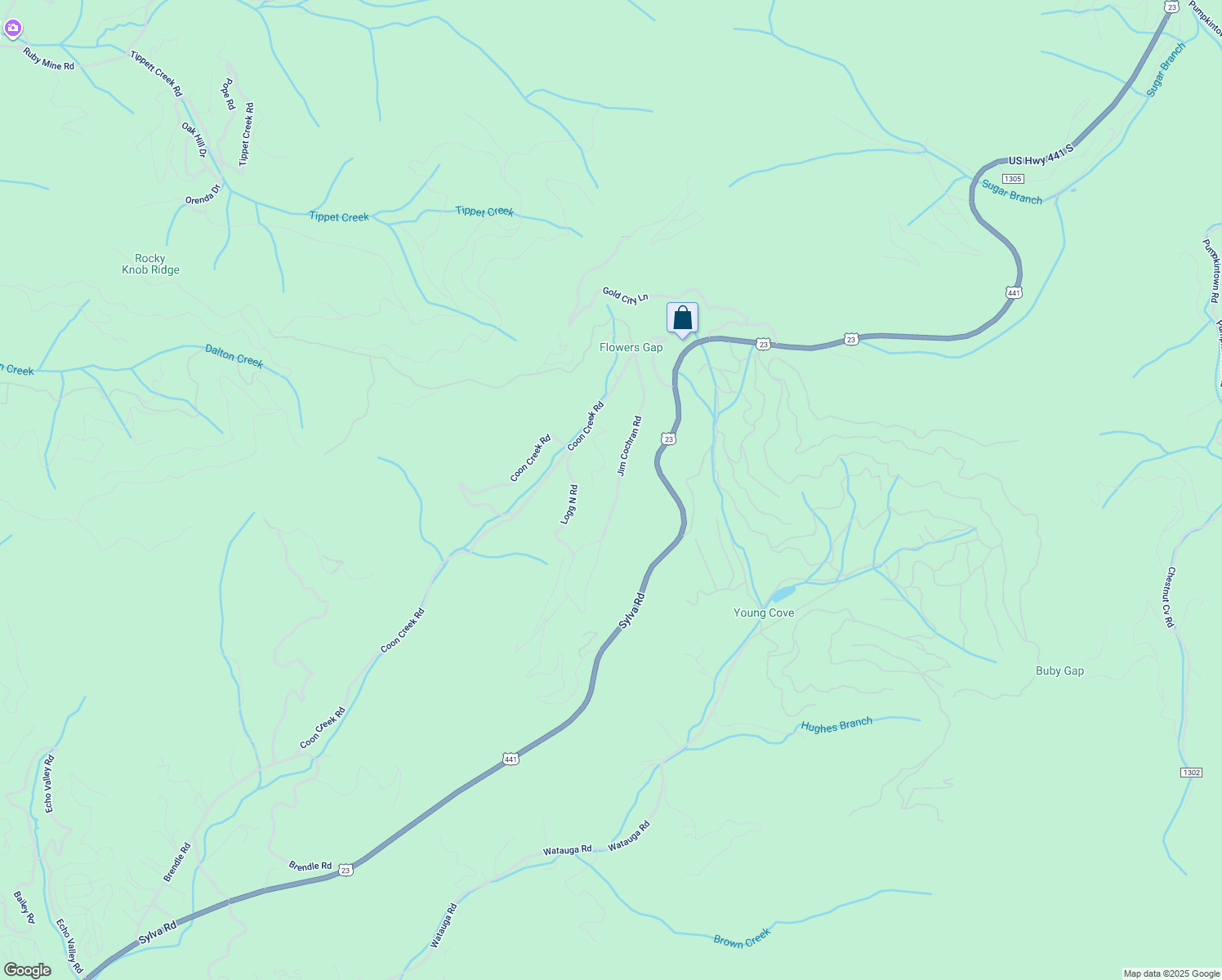map of restaurants, bars, coffee shops, grocery stores, and more near 429 Jim Cochran Road in Franklin