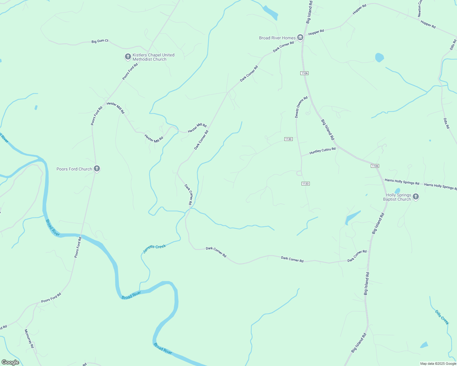 map of restaurants, bars, coffee shops, grocery stores, and more near 450 Howard Cole Road in Rutherfordton