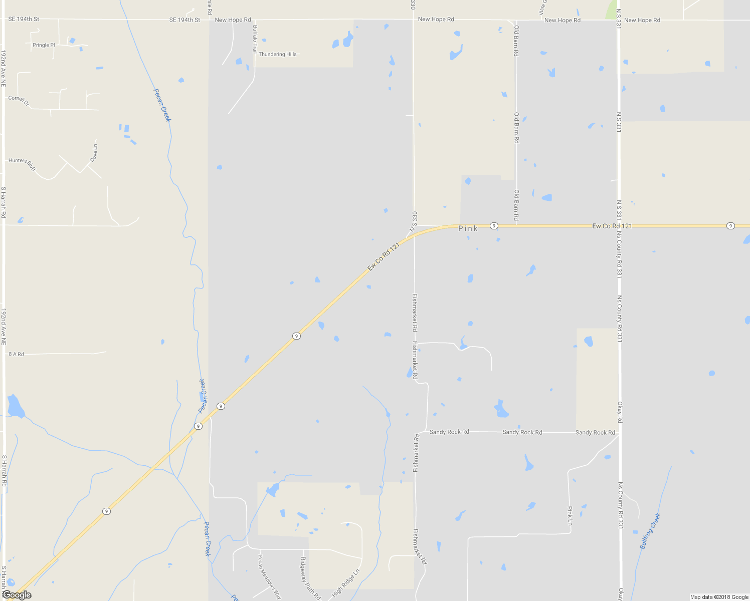 map of restaurants, bars, coffee shops, grocery stores, and more near 29803 Oklahoma 9 in Tecumseh