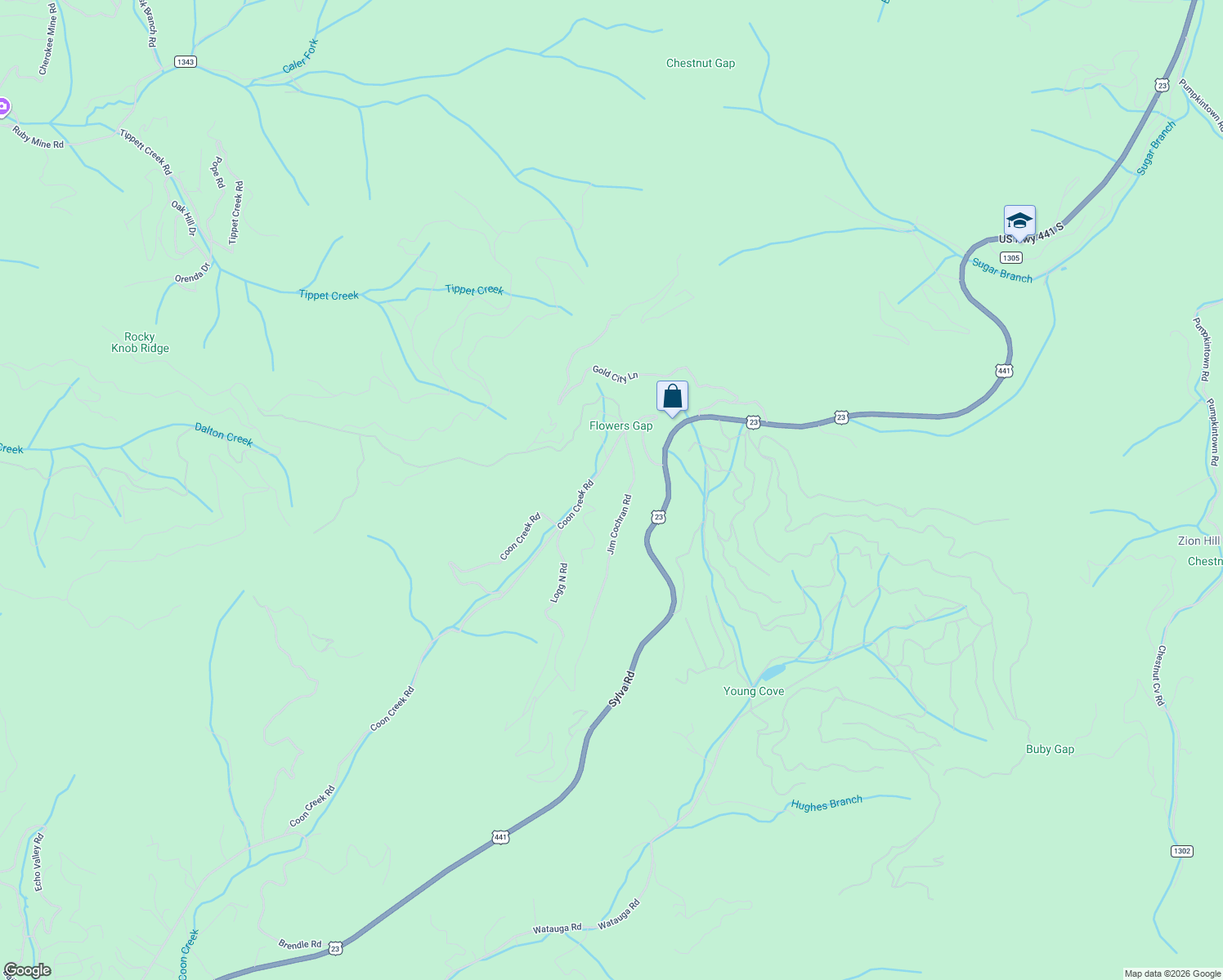 map of restaurants, bars, coffee shops, grocery stores, and more near 117 Jim Cochran Road in Franklin