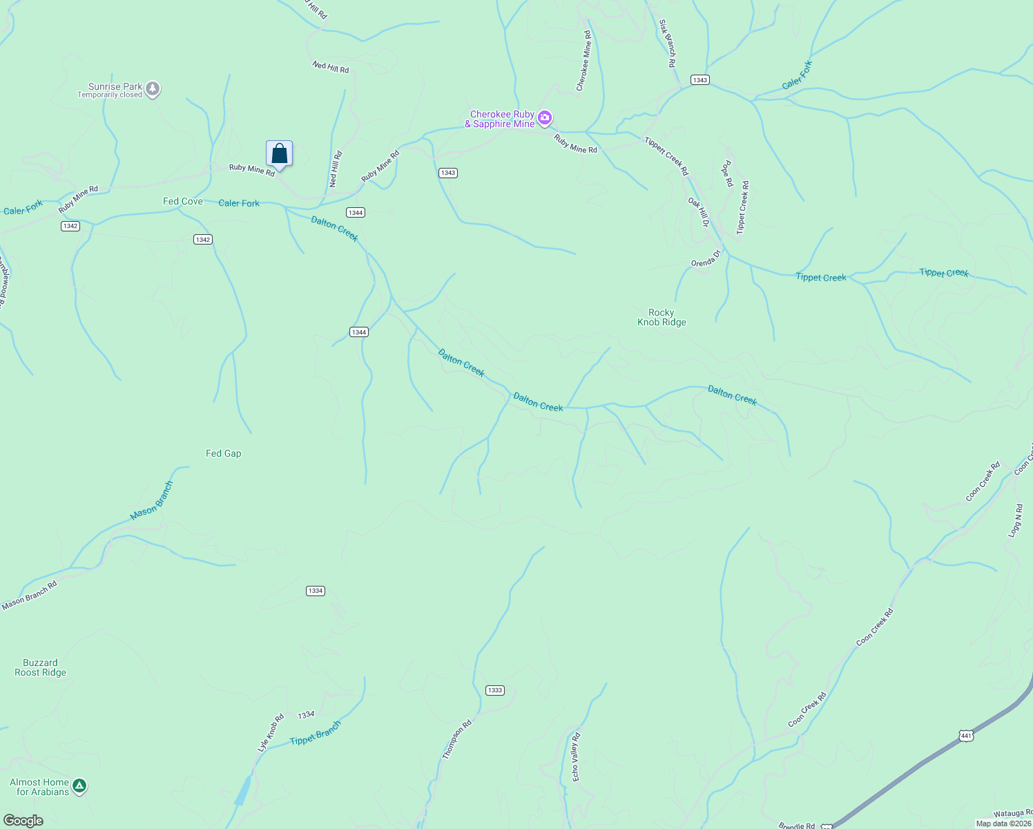 map of restaurants, bars, coffee shops, grocery stores, and more near Unnamed Road in Franklin