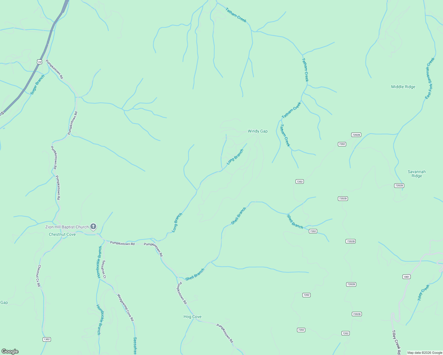 map of restaurants, bars, coffee shops, grocery stores, and more near 38 Garnet Road in Sylva