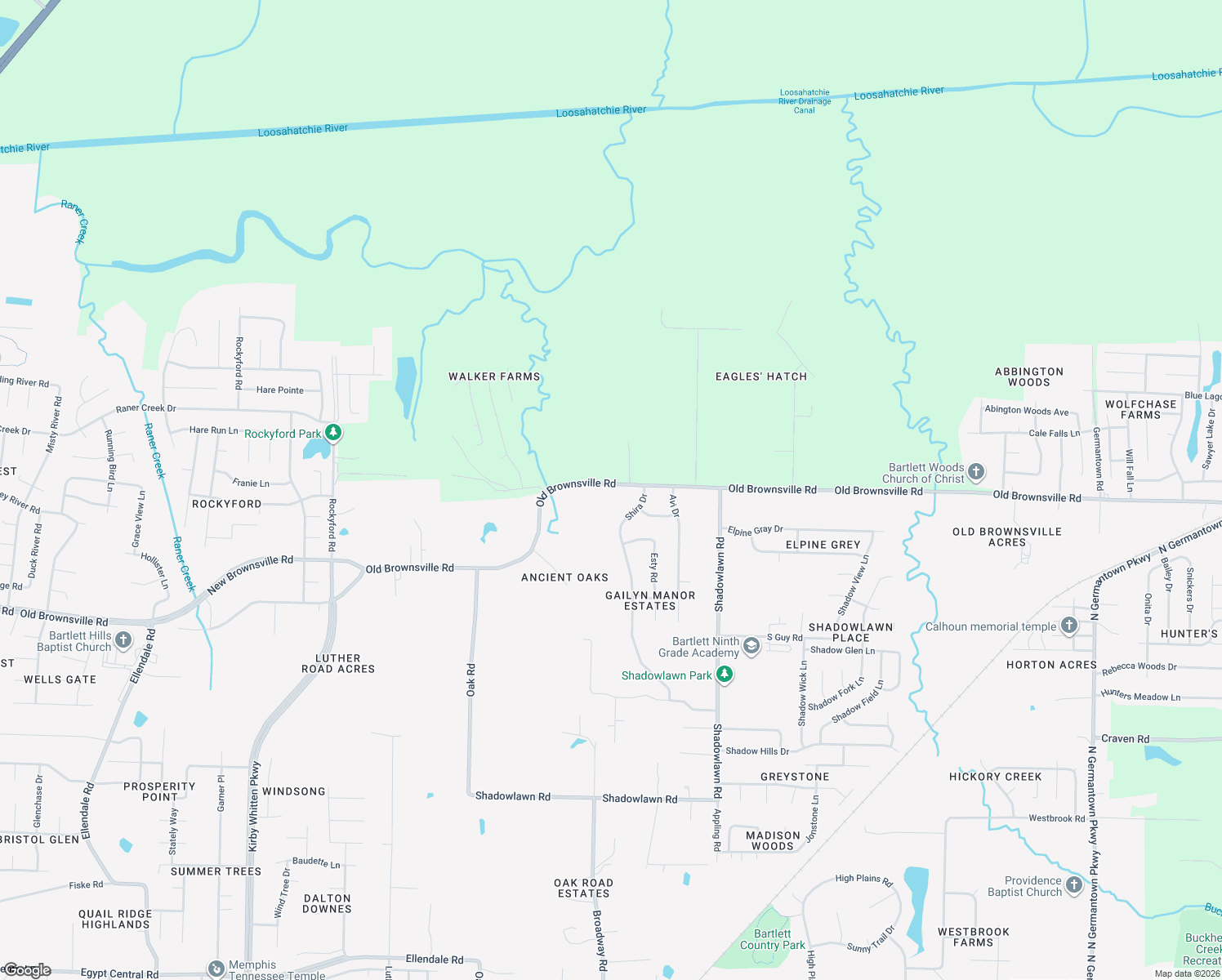 map of restaurants, bars, coffee shops, grocery stores, and more near 7343 Old Brownsville Road in Arlington