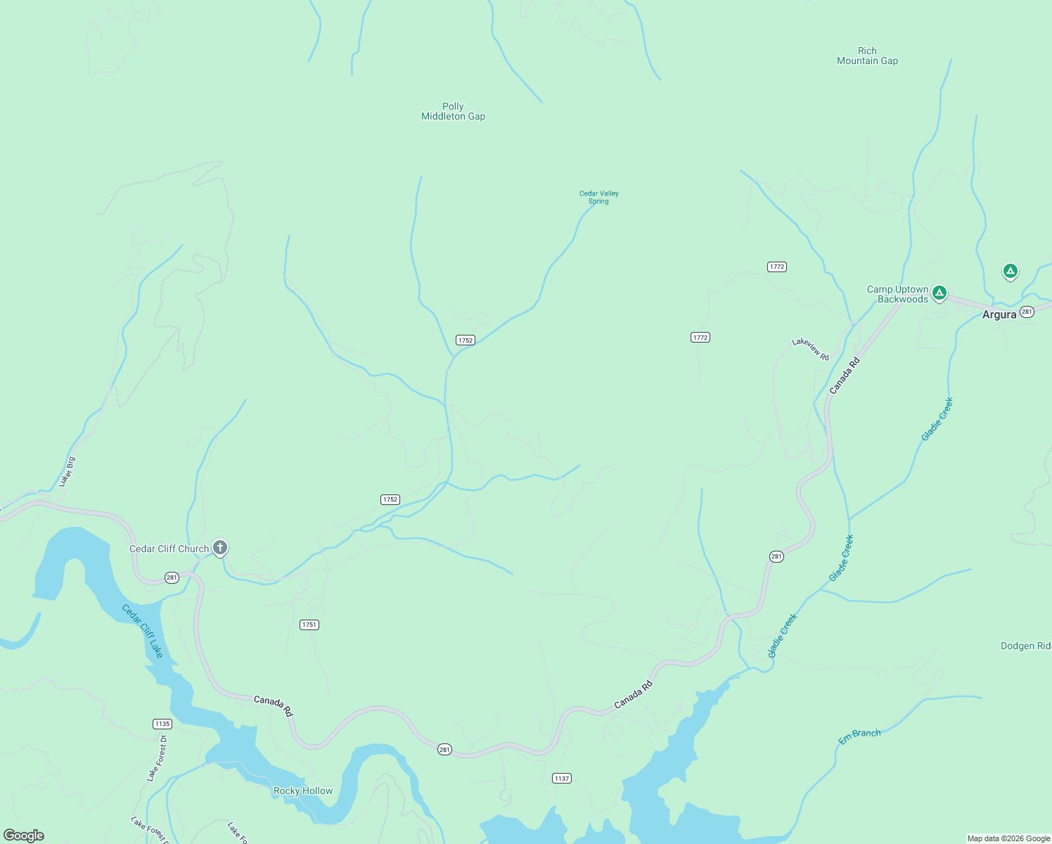 map of restaurants, bars, coffee shops, grocery stores, and more near 17 Cedar Creek Farm Road in Tuckasegee