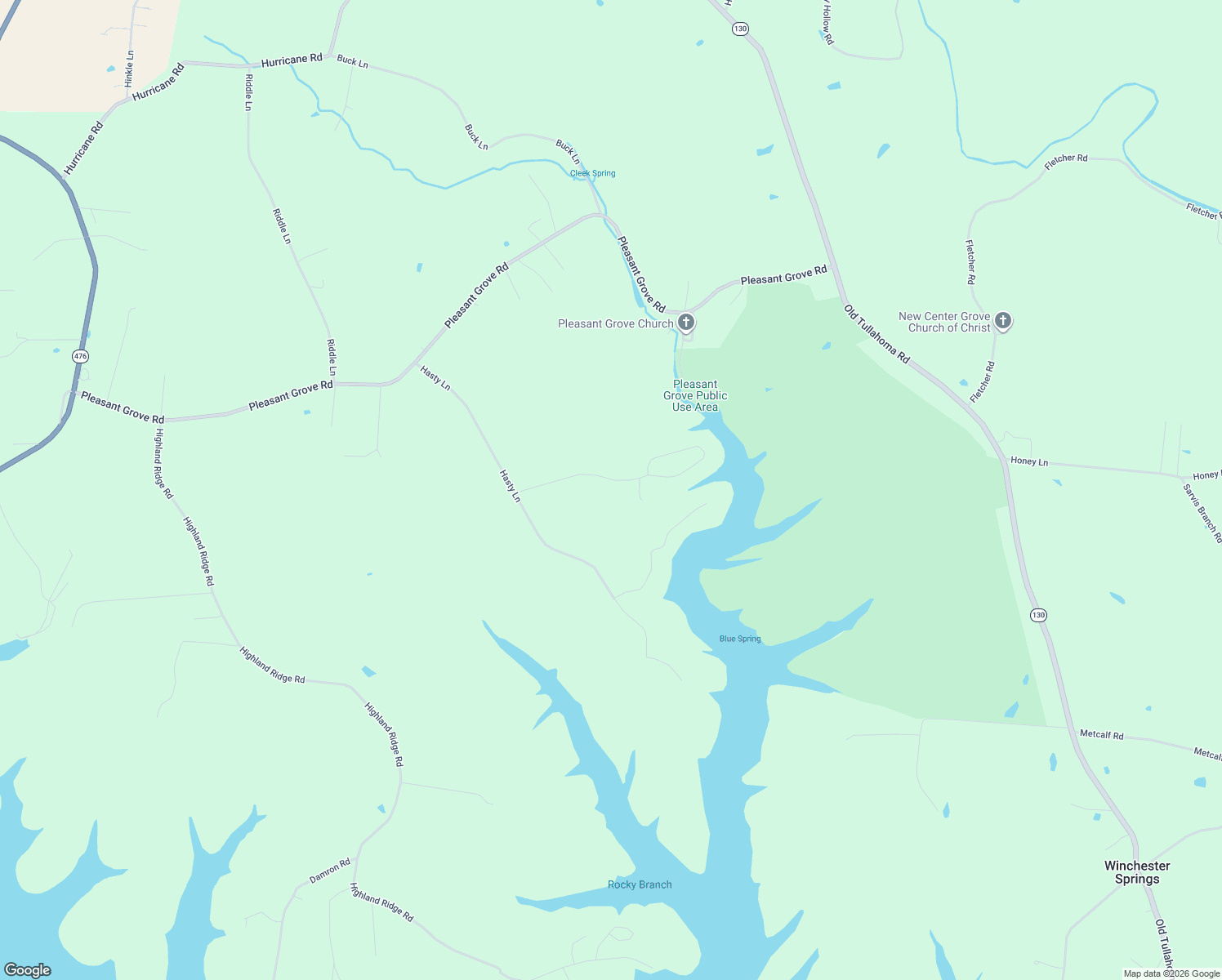 map of restaurants, bars, coffee shops, grocery stores, and more near 300 Caldwell Drive in Estill Springs