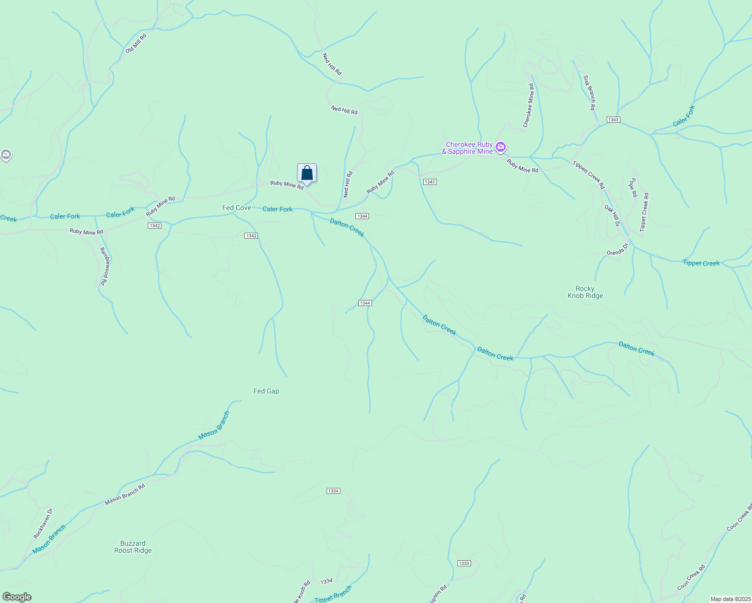 map of restaurants, bars, coffee shops, grocery stores, and more near 564-752 Dalton Creek Road in Franklin