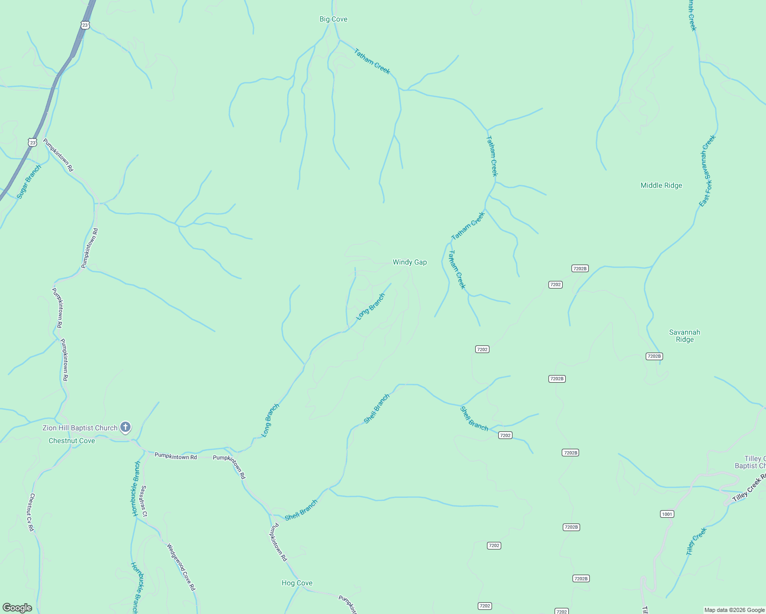 map of restaurants, bars, coffee shops, grocery stores, and more near 26 Garnet Road in Sylva