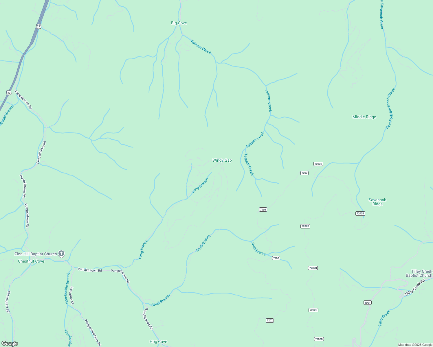 map of restaurants, bars, coffee shops, grocery stores, and more near 19 Garnet Road in Sylva