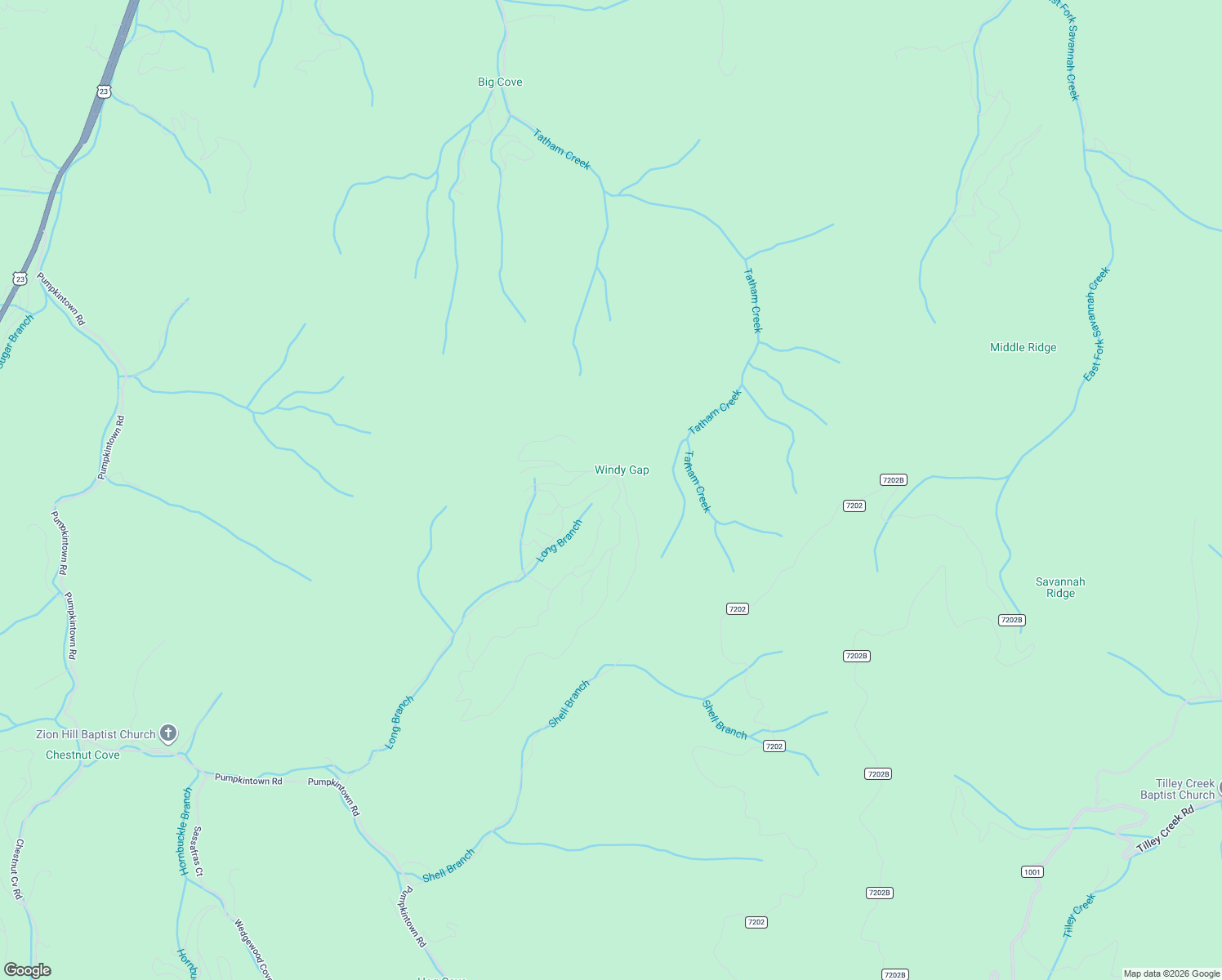 map of restaurants, bars, coffee shops, grocery stores, and more near 19 Garnet Road in Sylva