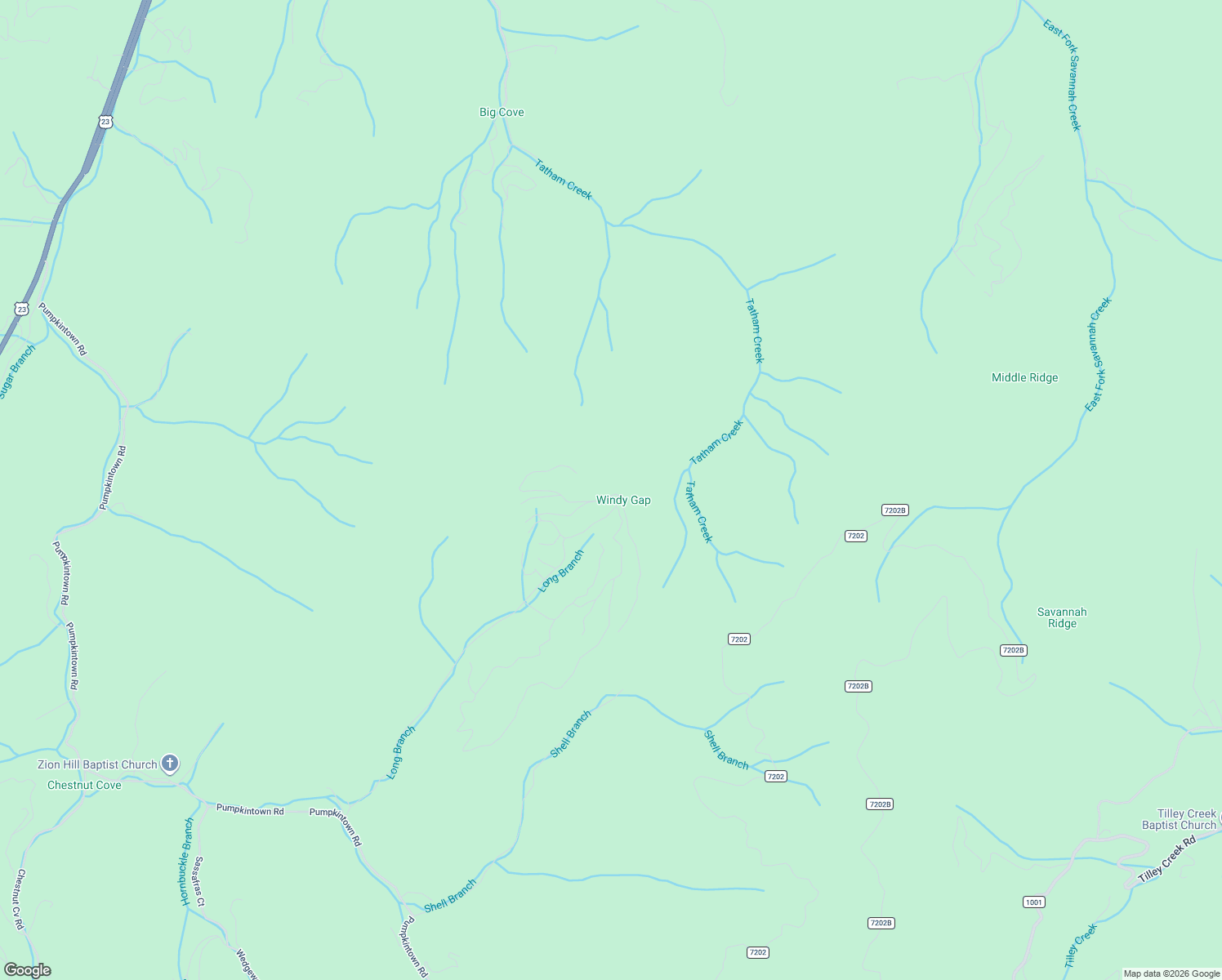 map of restaurants, bars, coffee shops, grocery stores, and more near 84 Garnet Road in Sylva